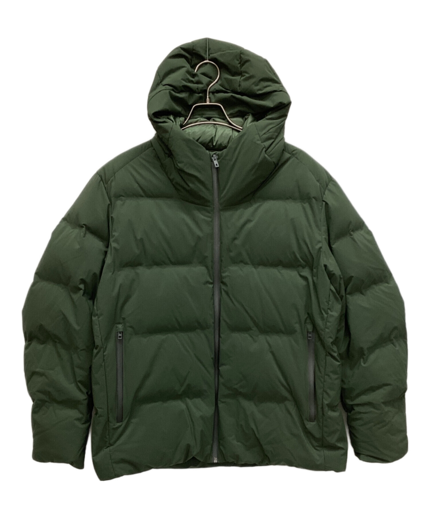 中古・古着通販】UNIQLO (ユニクロ) ダウンジャケット グリーン サイズ