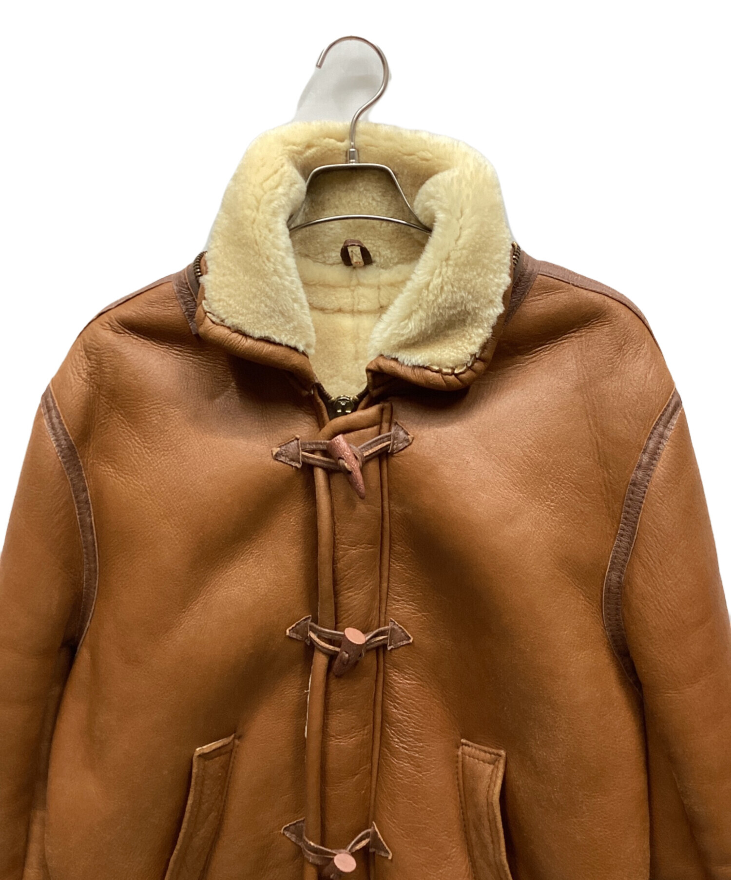 中古・古着通販】Real Sheepskin (リアルシープスキン) ムートンコート 