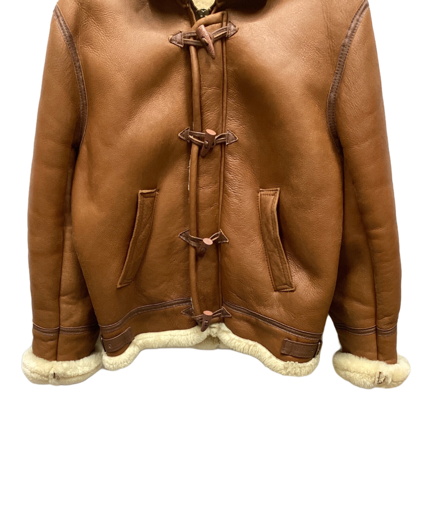 中古・古着通販】Real Sheepskin (リアルシープスキン) ムートンコート