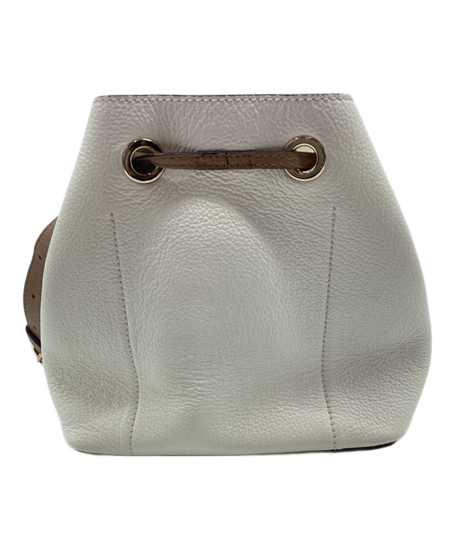 中古・古着通販】FURLA (フルラ) ショルダーバッグ ホワイト｜ブランド 