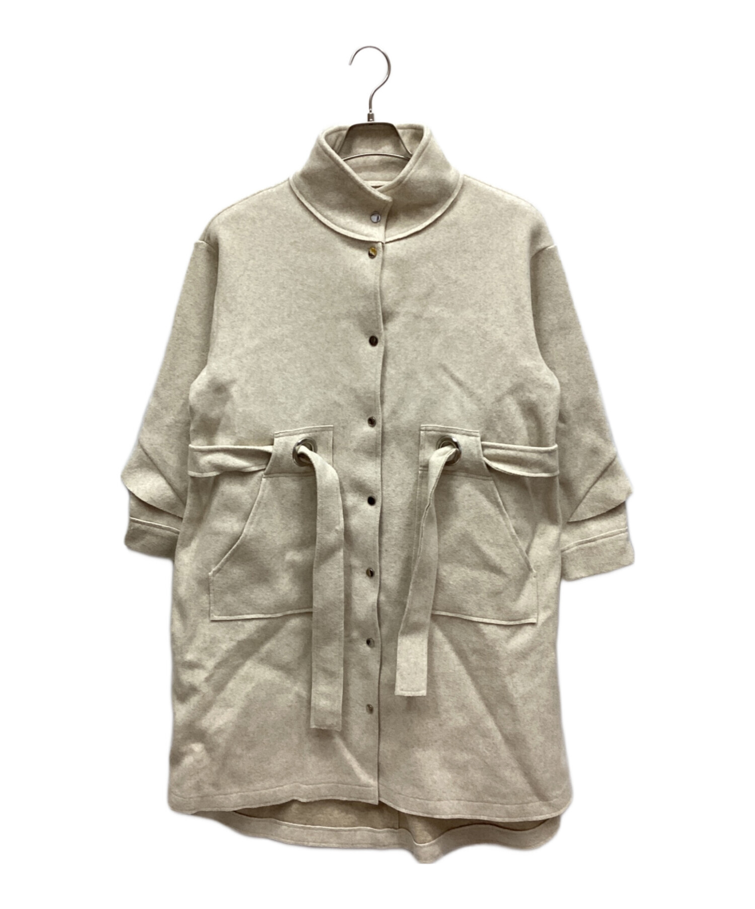 中古・古着通販】eimee law (エイミーロウ) ウールコート ベージュ 