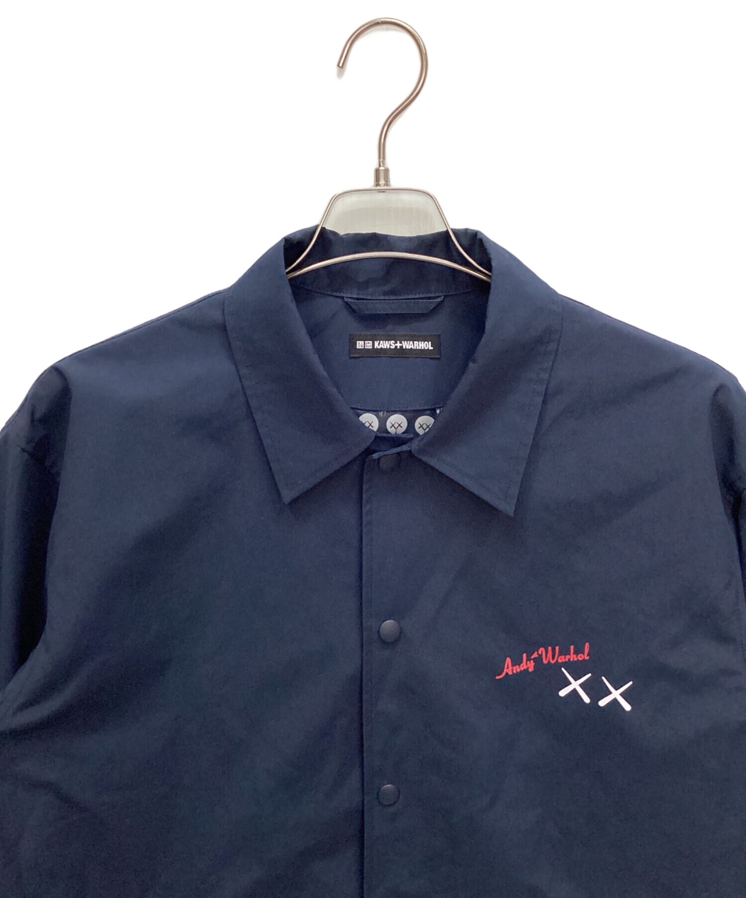 Kaws ネイビークリームジャケット L Kaws ネイビークリームジャケット L 大人のユニクロ】アイテム全部見せ