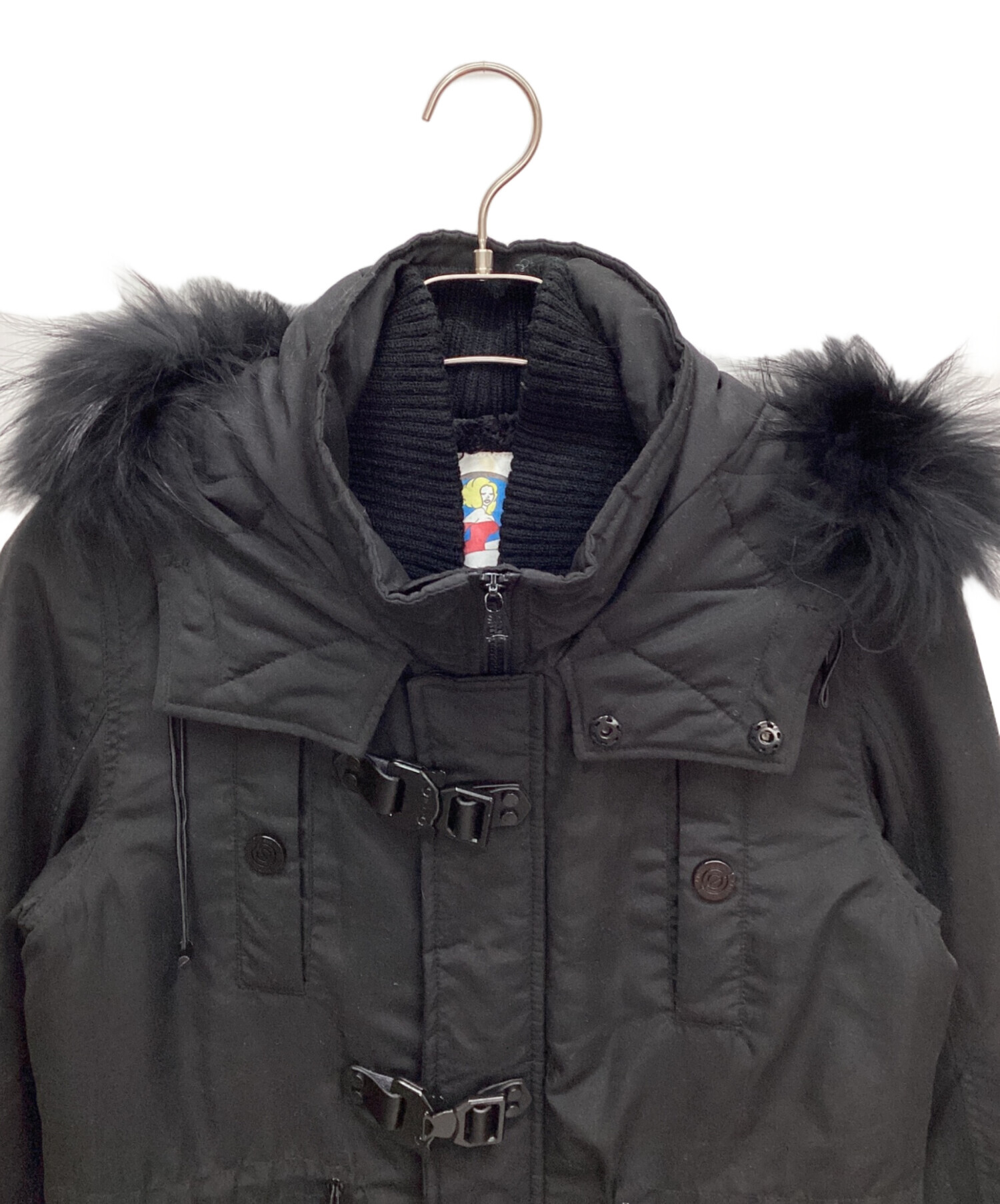 中古・古着通販】SLY (スライ) ダウンジャケット ブラック サイズ:S