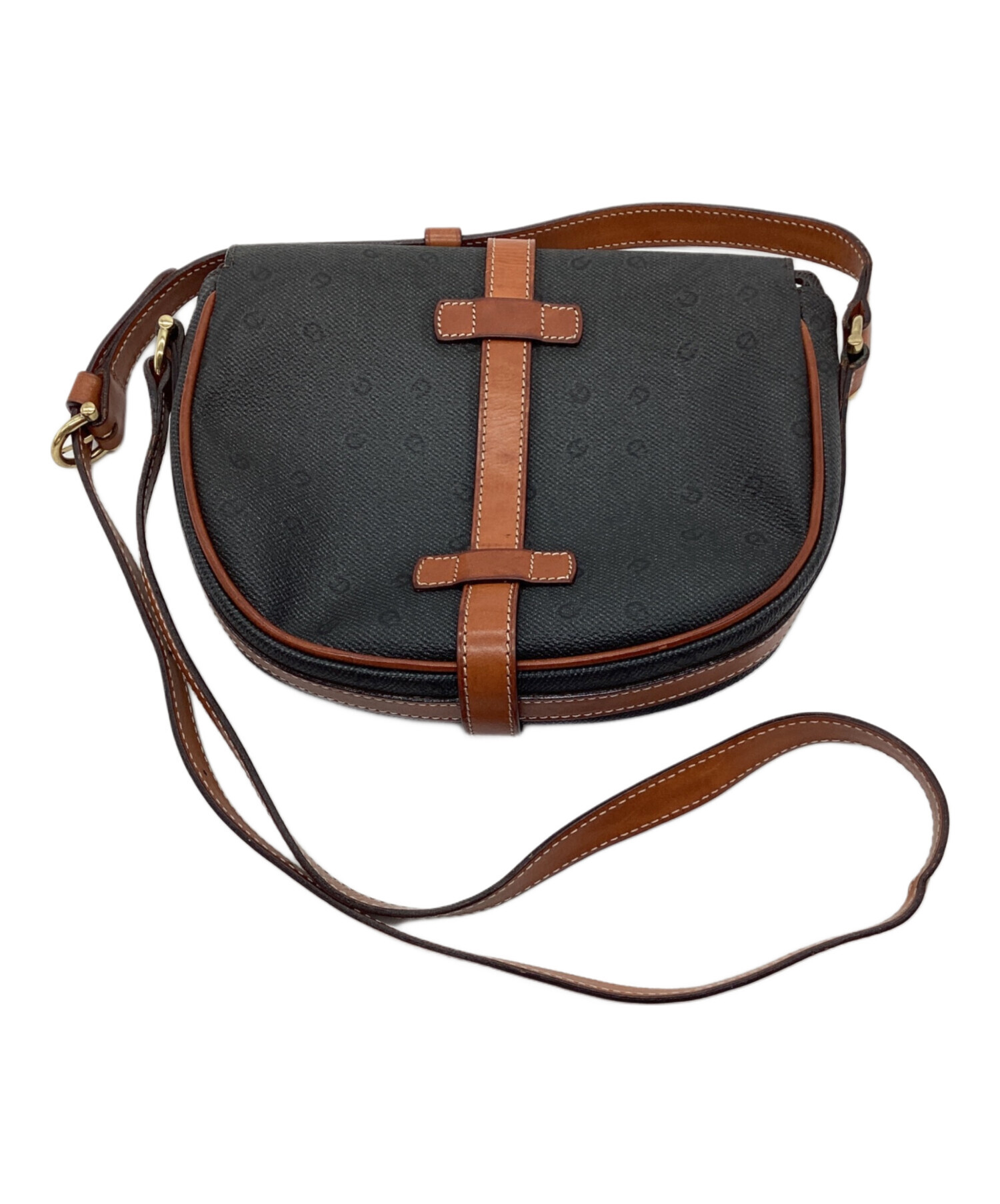 中古・古着通販】AIGNER (アイグナー) ショルダーバッグ グレー