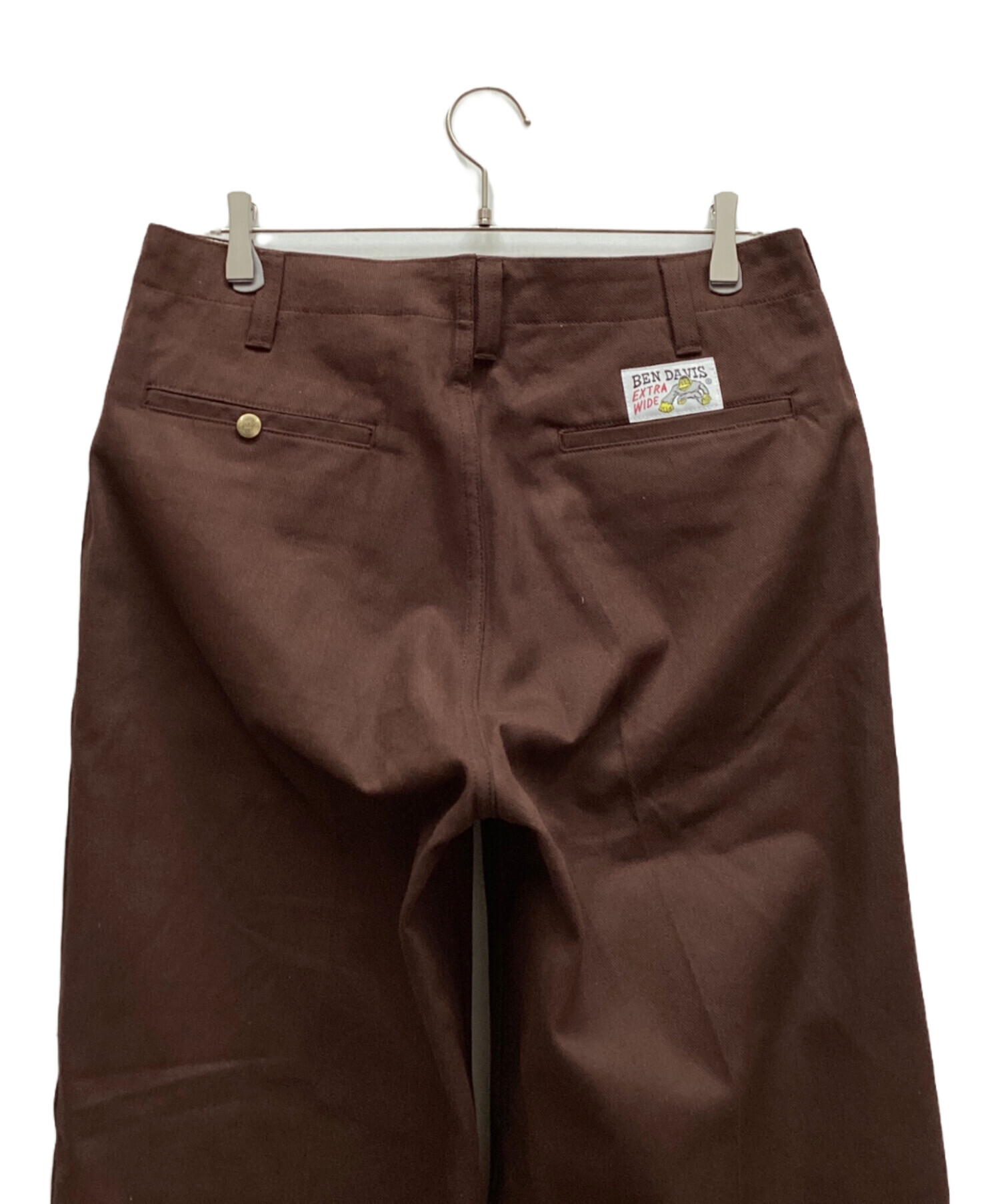 中古・古着通販】BEN DAVIS (ベンデイビス) ワークパンツ ブラウン
