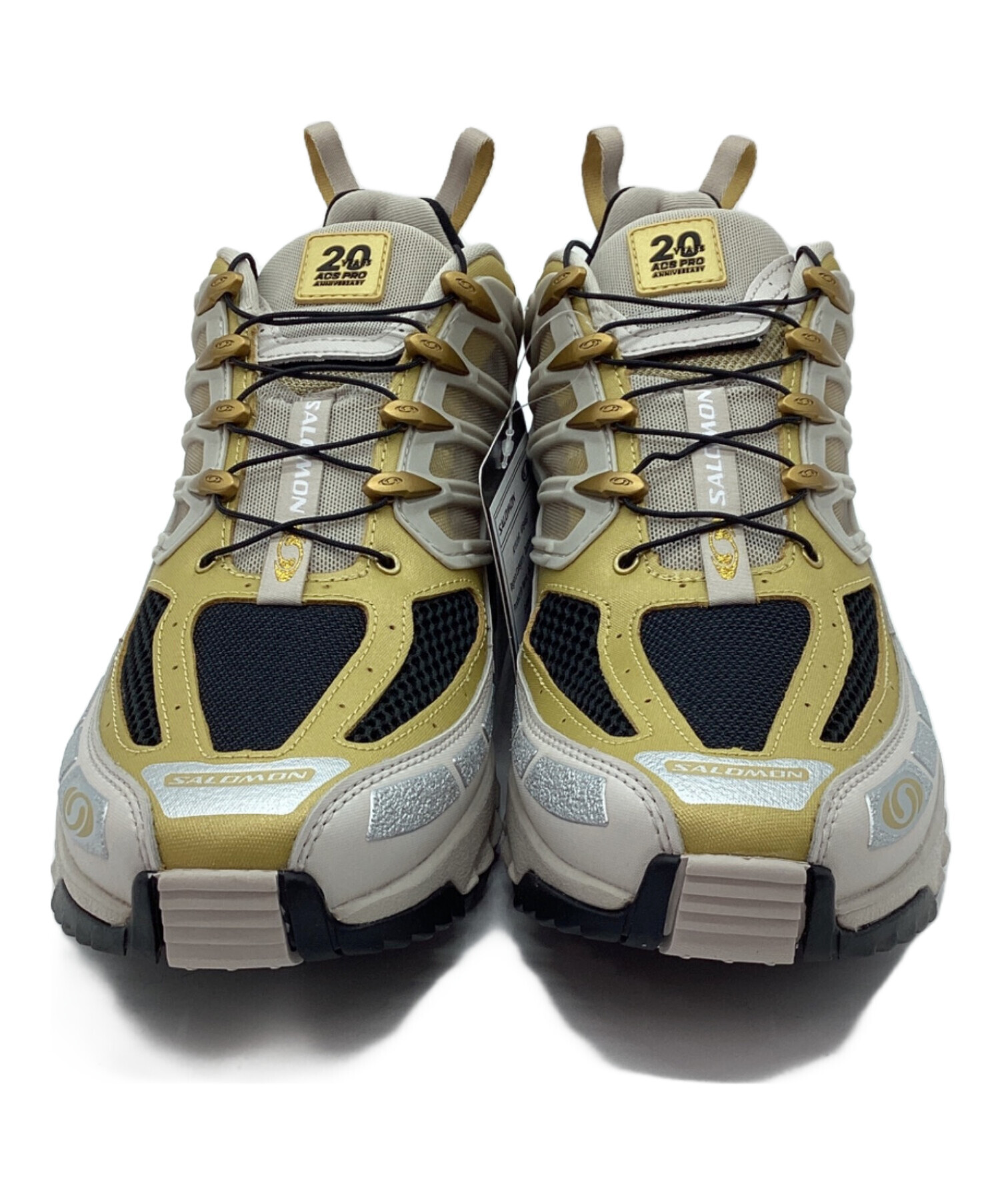 中古・古着通販】SALOMON (サロモン) スニーカー イエロー×ベージュ