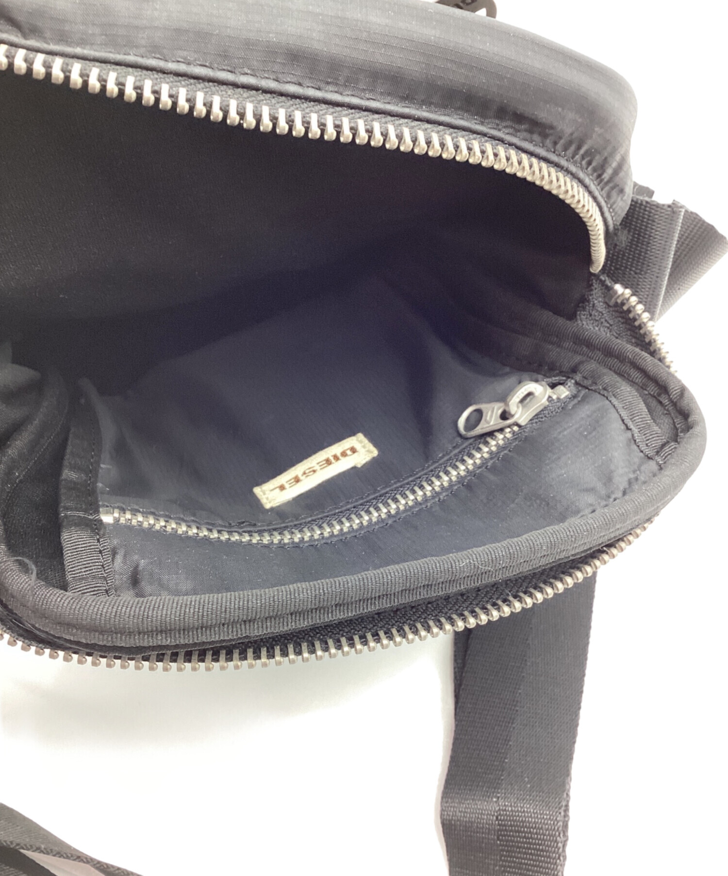 中古・古着通販】DIESEL (ディーゼル) ショルダーバッグ ブラック