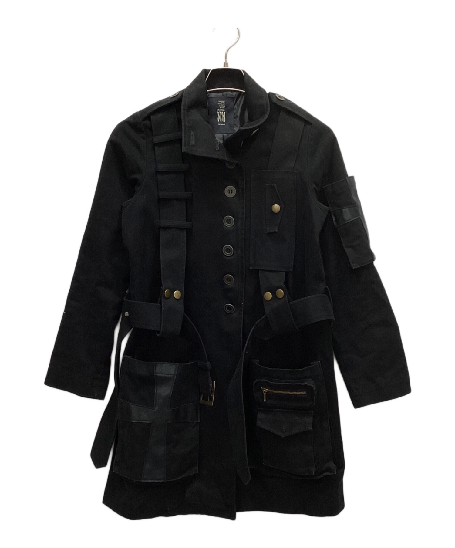 PEACE NOW　ピースナウ　コート　アウター 中古・古着通販】PEACE NOW (ピースナウ) コート ブラック サイズ:M