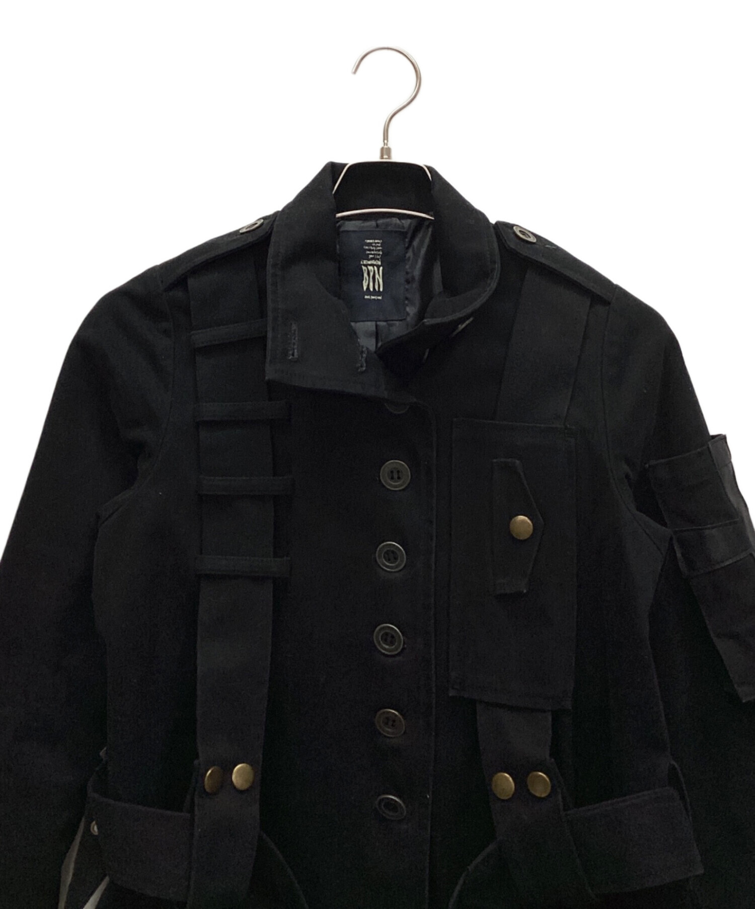 中古・古着通販】PEACE NOW (ピースナウ) コート ブラック サイズ:M