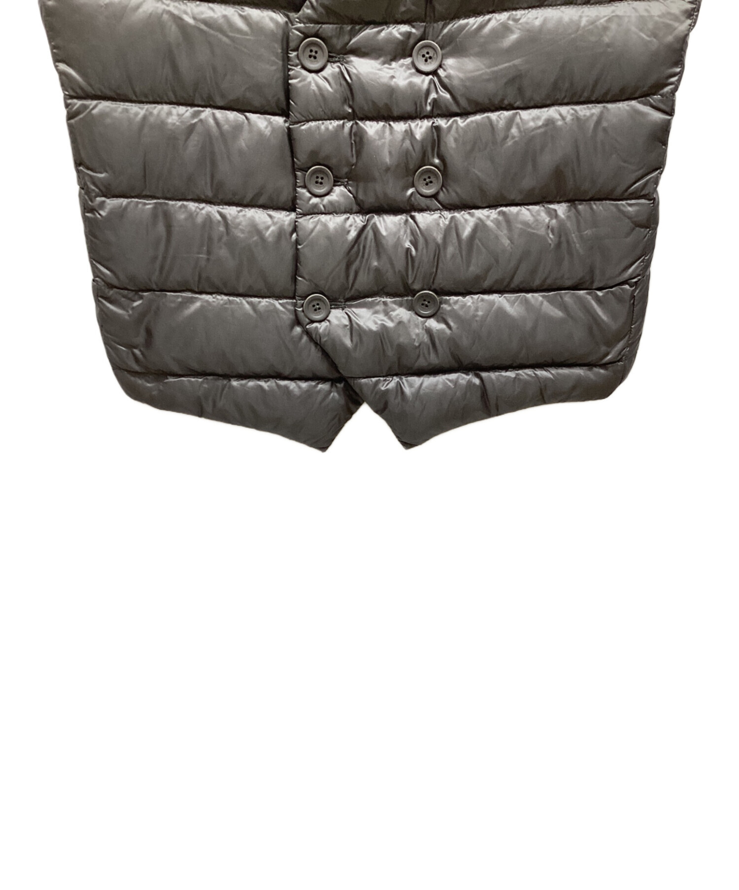 中古・古着通販】HERNO (ヘルノ) ダウンベスト ブラック サイズ:44