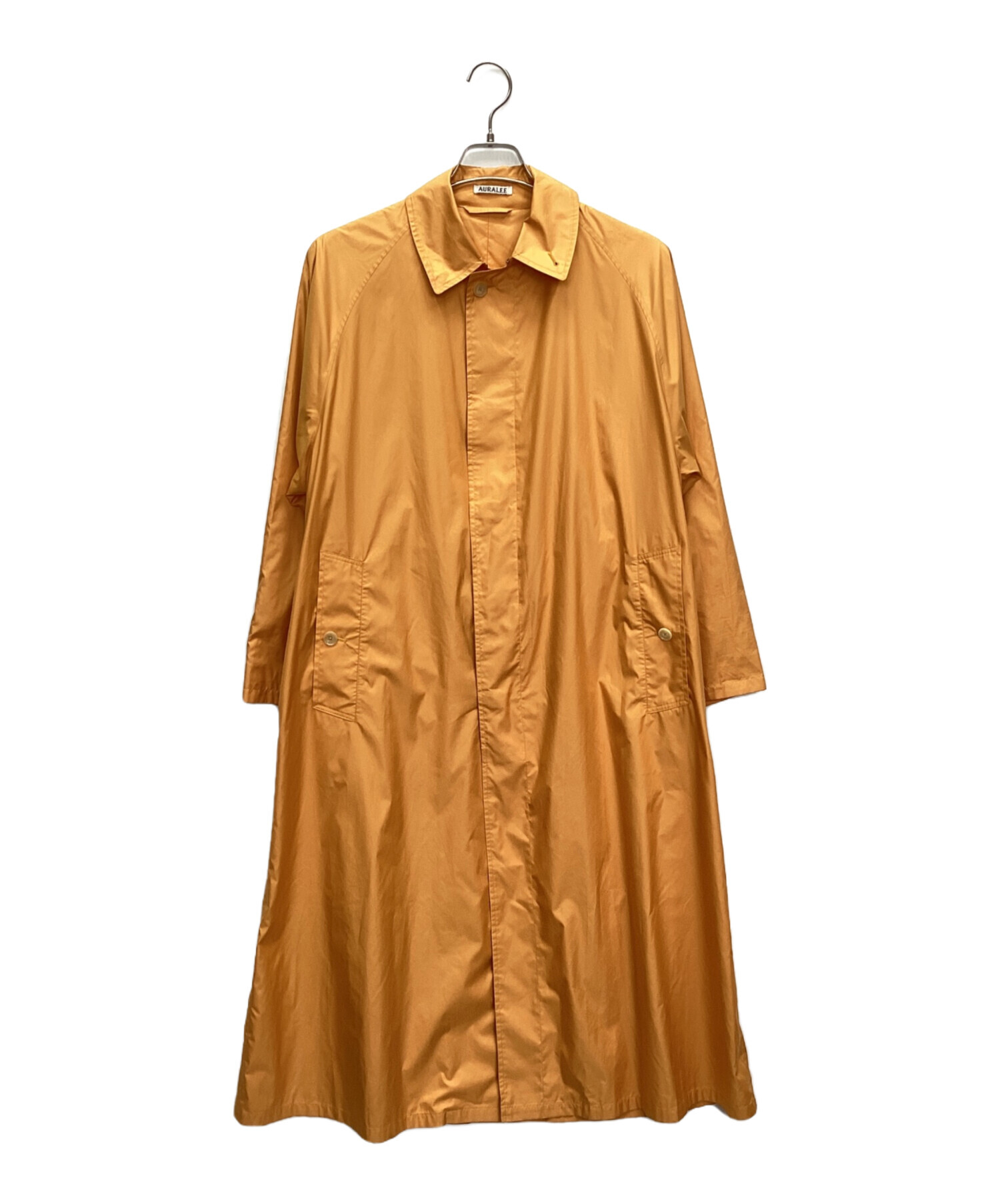 中古・古着通販】AURALEE (オーラリー) コート オレンジ｜ブランド