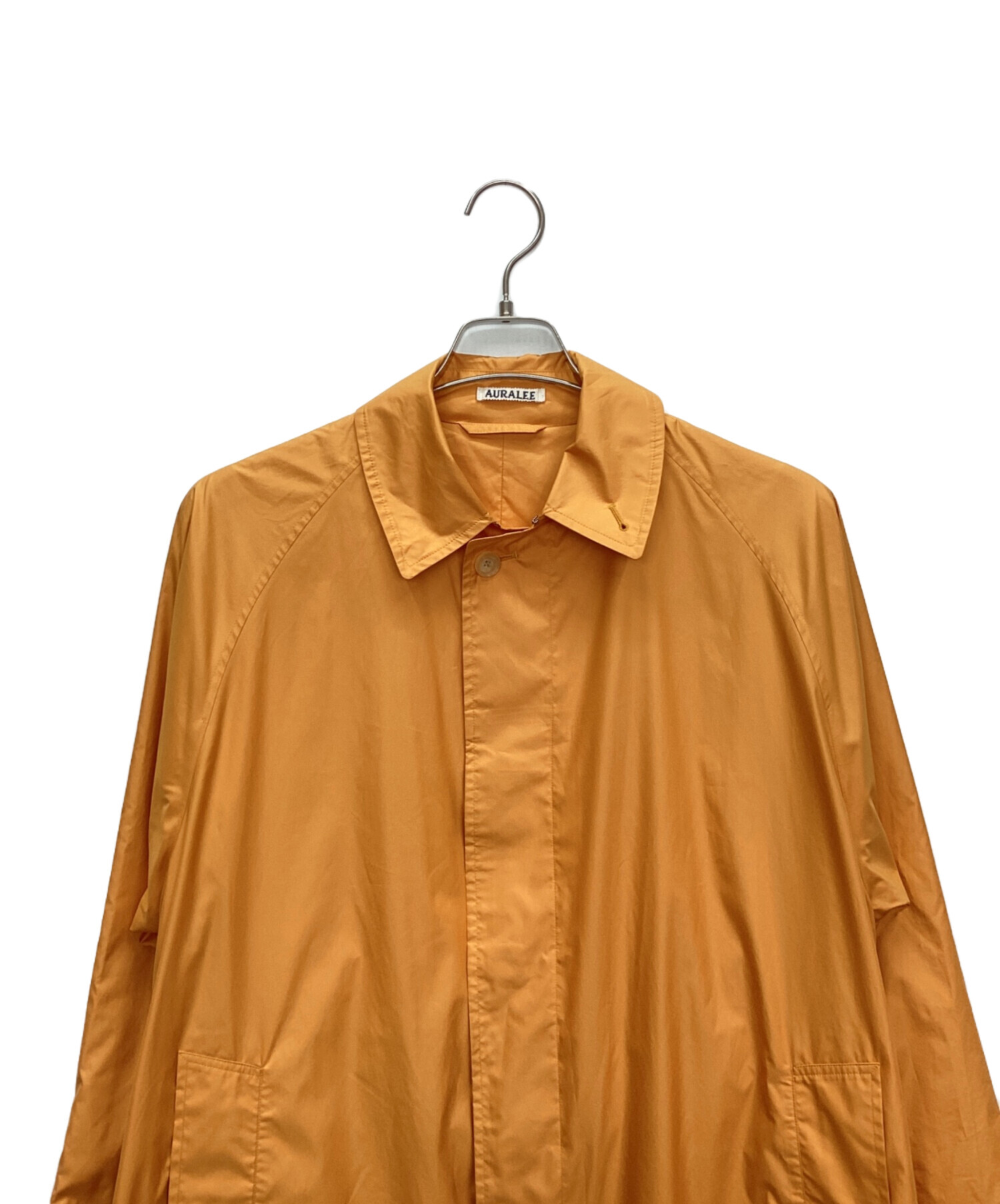 AURALEE オーラリー コート（その他） メンズ 【古着】【中古】 中古・古着通販】AURALEE (オーラリー) コート オレンジ｜ブランド