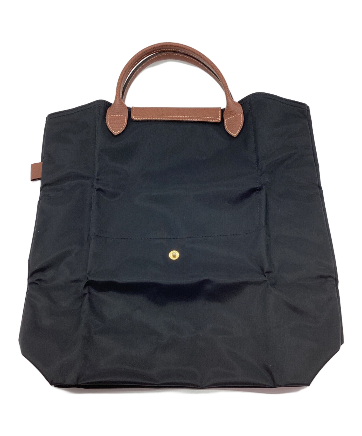 中古・古着通販】LONGCHAMP (ロンシャン) バッグ ブラック｜ブランド 