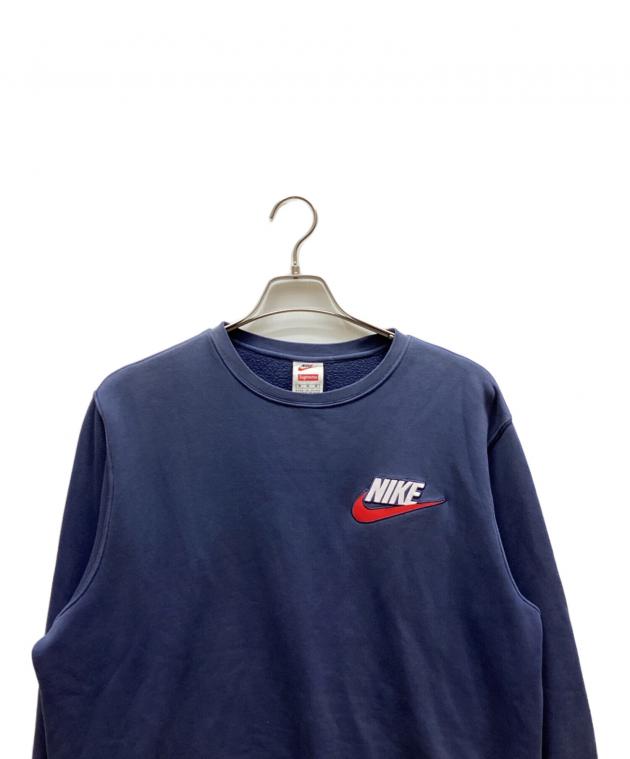 シュプリーム　Supreme スウェット M ネイビー/ブルー 中古・古着通販】NIKE (ナイキ) SUPREME (シュプリーム) スウェット