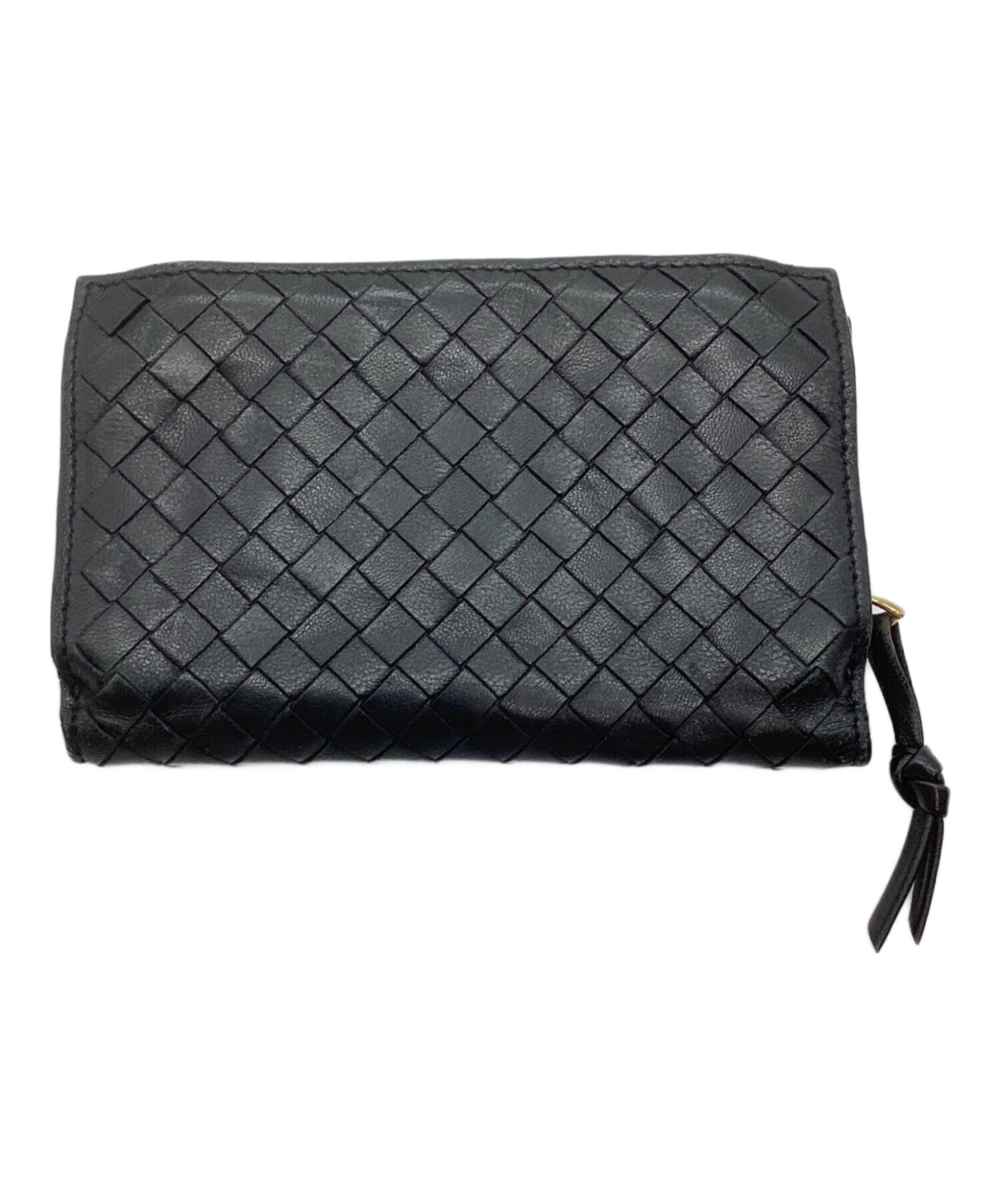 中古・古着通販】BOTTEGA VENETA (ボッテガベネタ) 2つ折り財布