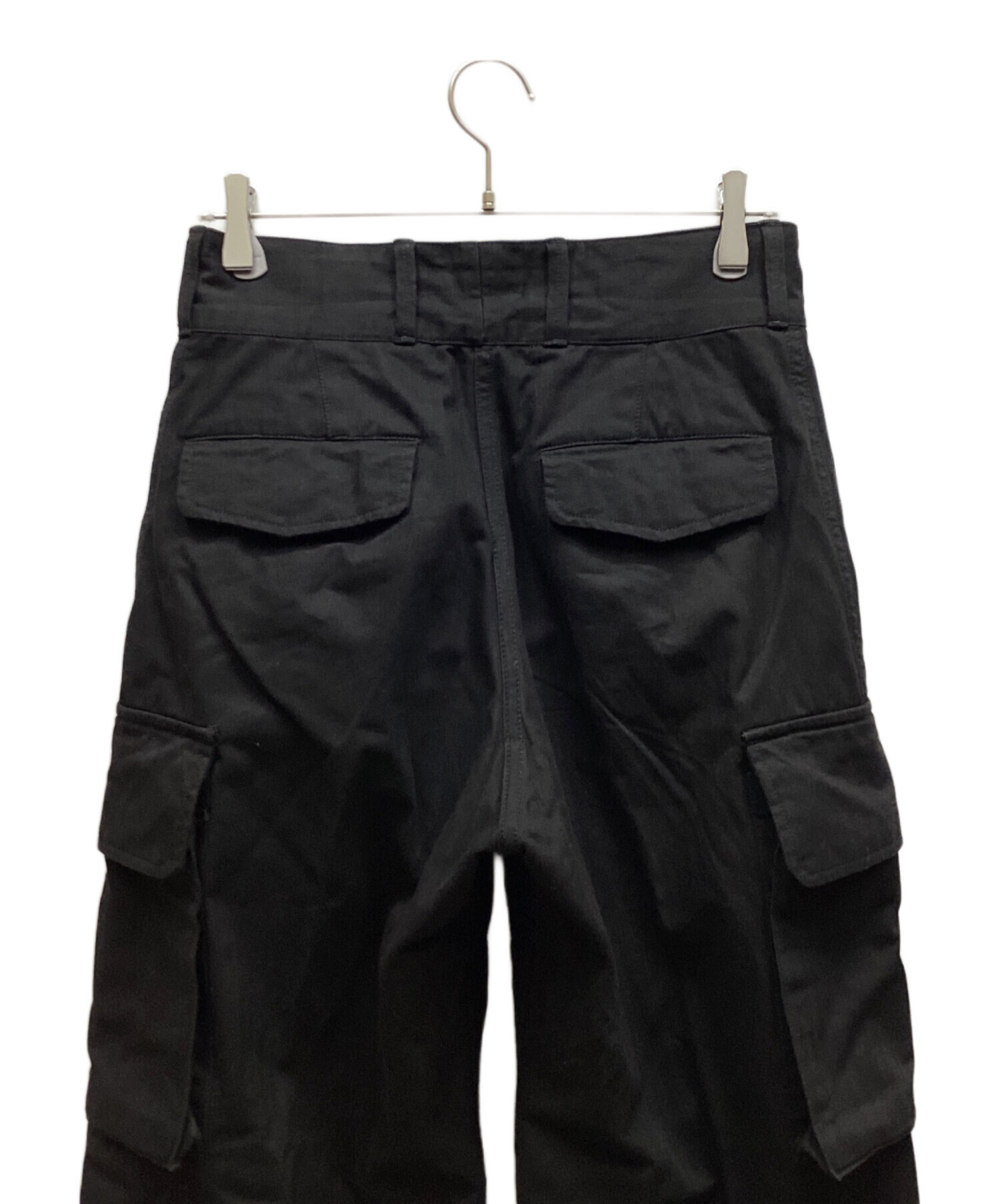 中古・古着通販】ARMEE (アルミー) カーゴパンツ ブラック サイズ:13