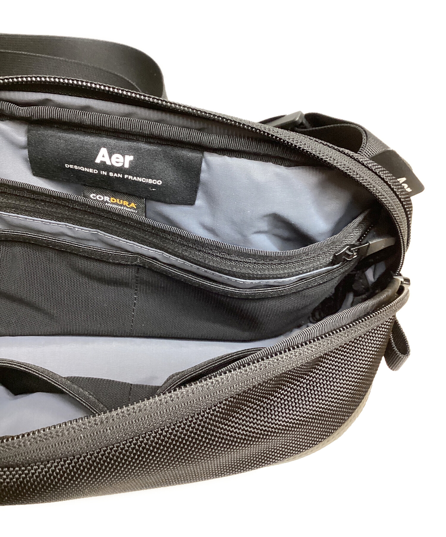中古・古着通販】AER (エアー) ボディーバッグ ブラック｜ブランド 