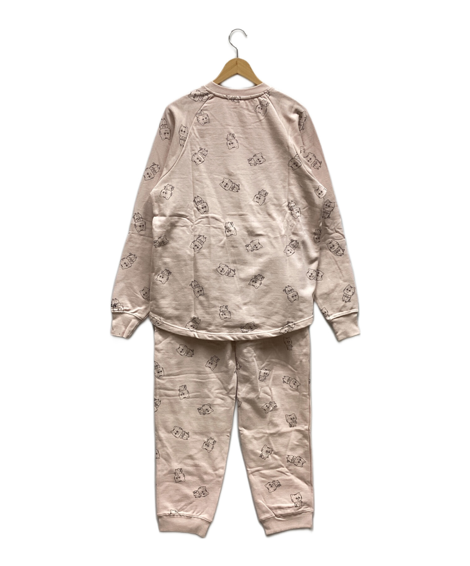 中古・古着通販】hanah (-) スウェットセットアップ ライトピンク 