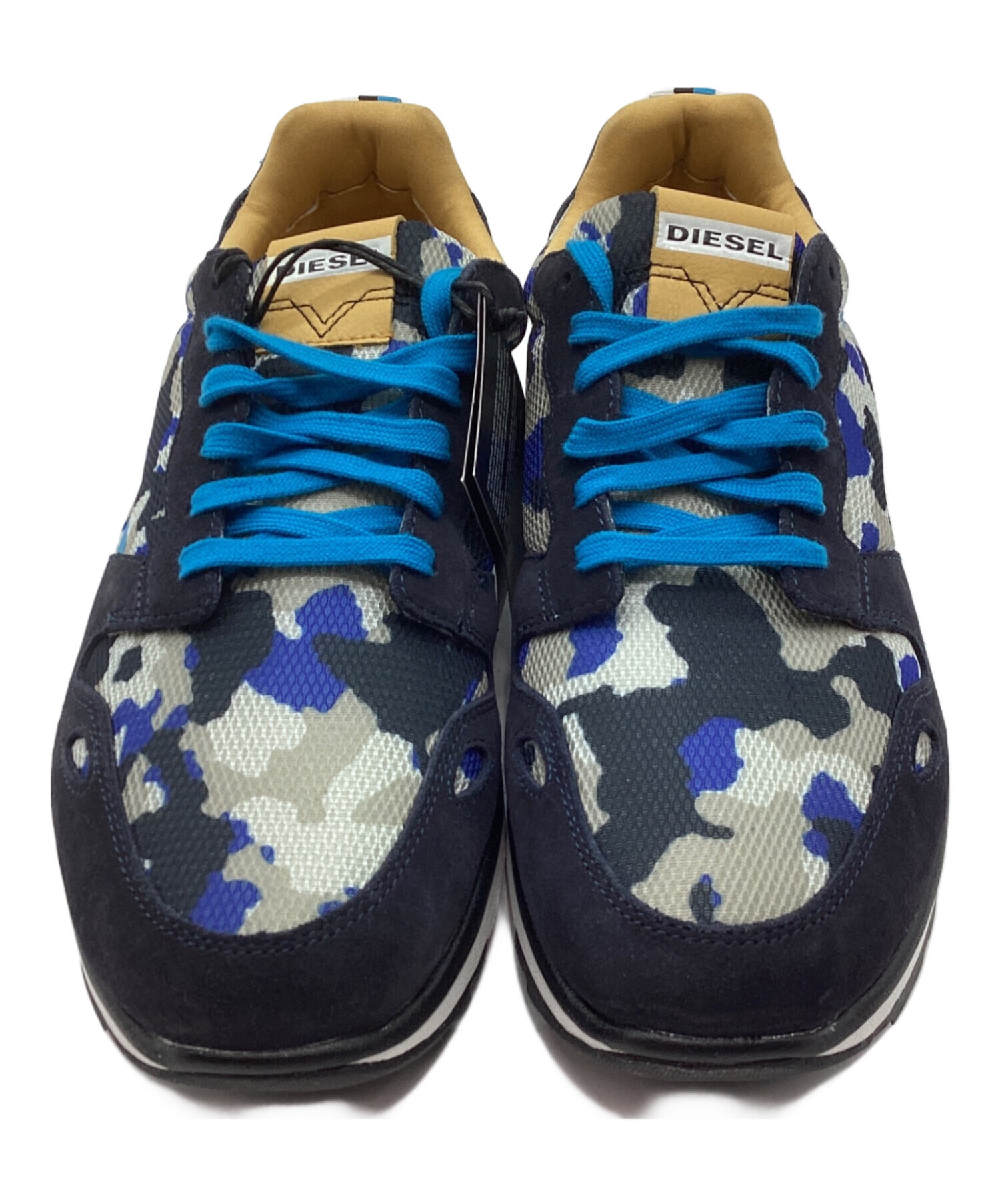 中古・古着通販】DIESEL (ディーゼル) スニーカー ネイビー×グレー