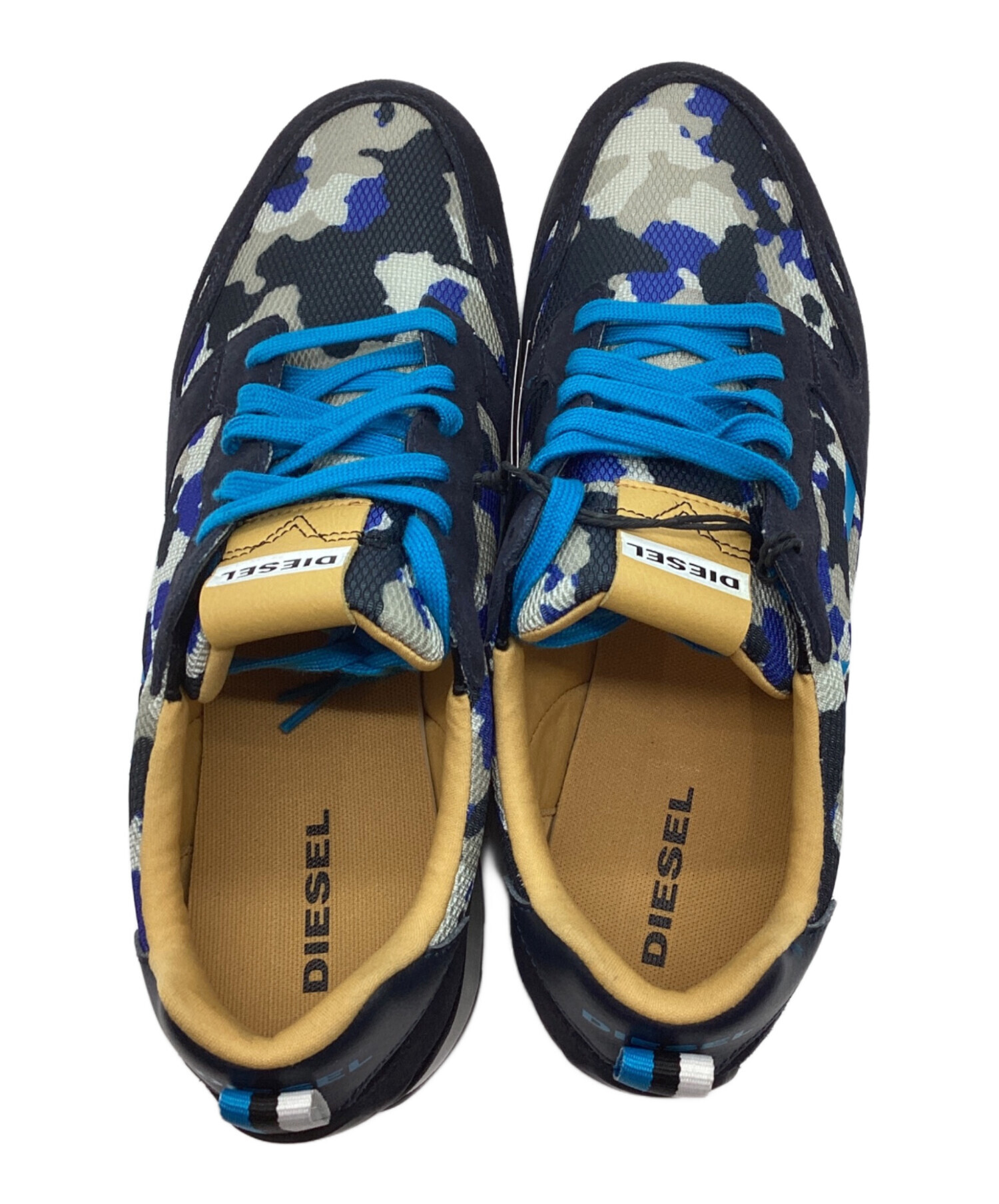 中古・古着通販】DIESEL (ディーゼル) スニーカー ネイビー×グレー