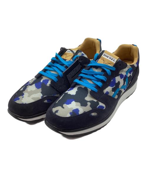 中古・古着通販】DIESEL (ディーゼル) スニーカー ネイビー×グレー