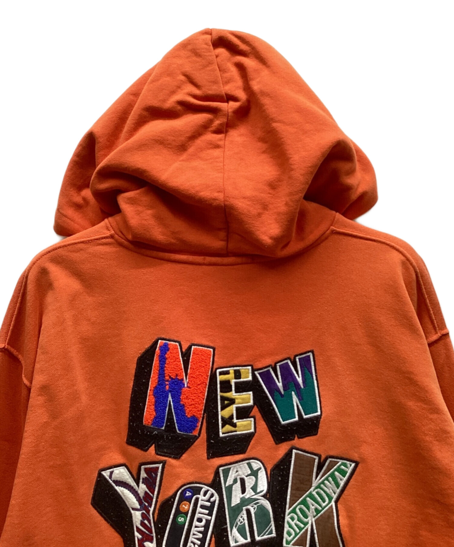 AVIREX U.S.A.F. パーカー XL オレンジ 中古・古着通販】AVIREX (アヴィレックス) パーカー オレンジ サイズ