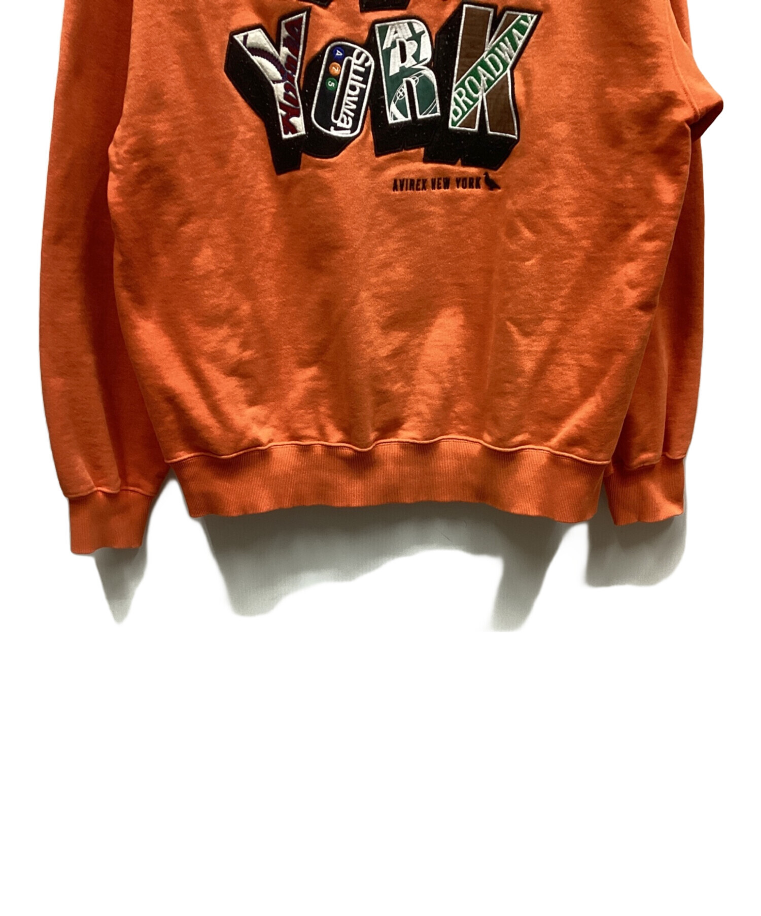 中古・古着通販】AVIREX (アヴィレックス) パーカー オレンジ サイズ