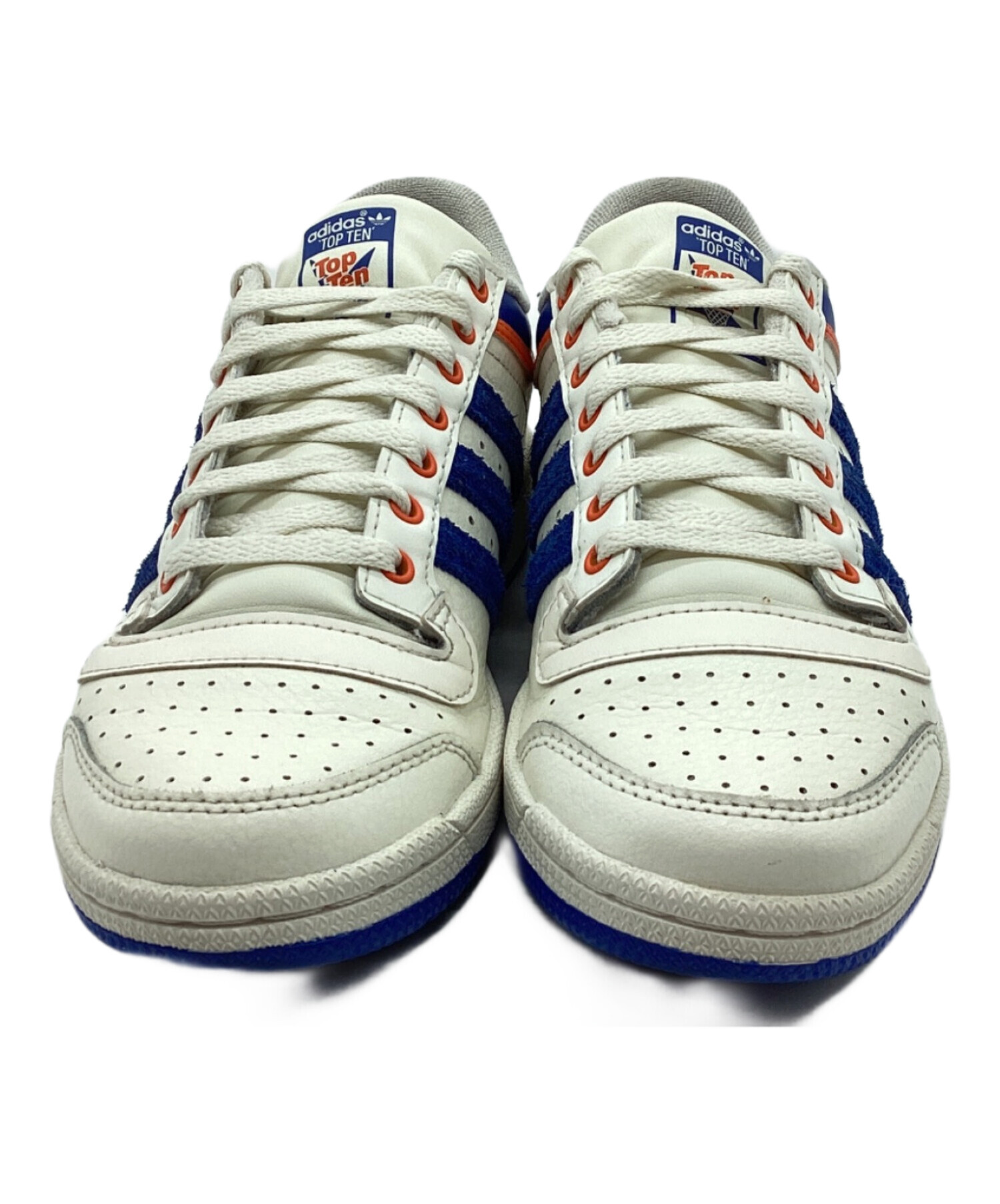 中古・古着通販】adidas (アディダス) スニーカー ホワイト×ブルー 