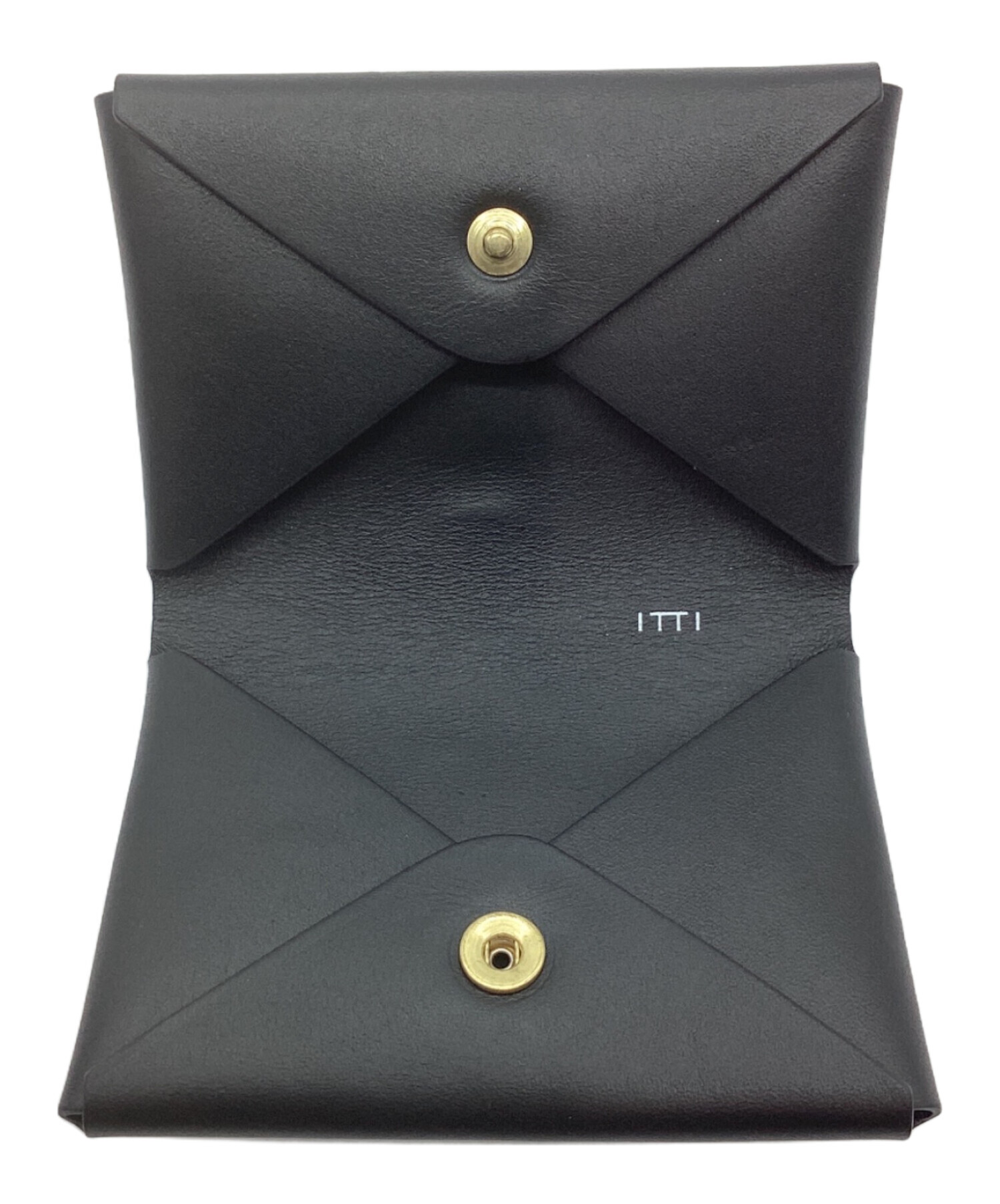 ＊未使用品＊ブラック キルティング 財布 ケース カードケース 中古・古着通販】ITTI (イッチ) カードケース ブラック｜ブランド