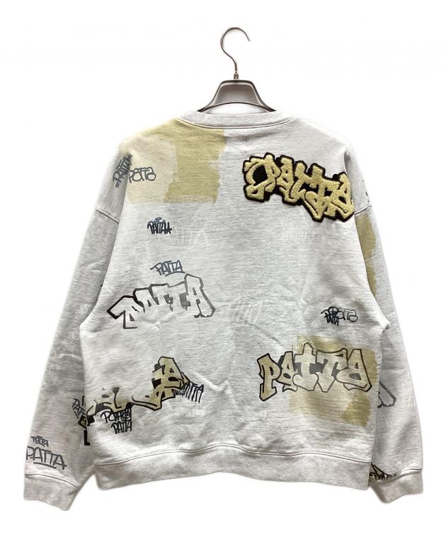 中古・古着通販】Patta (パタ) GRAFFITI BOXY POKET CREW SWEAT ライト 