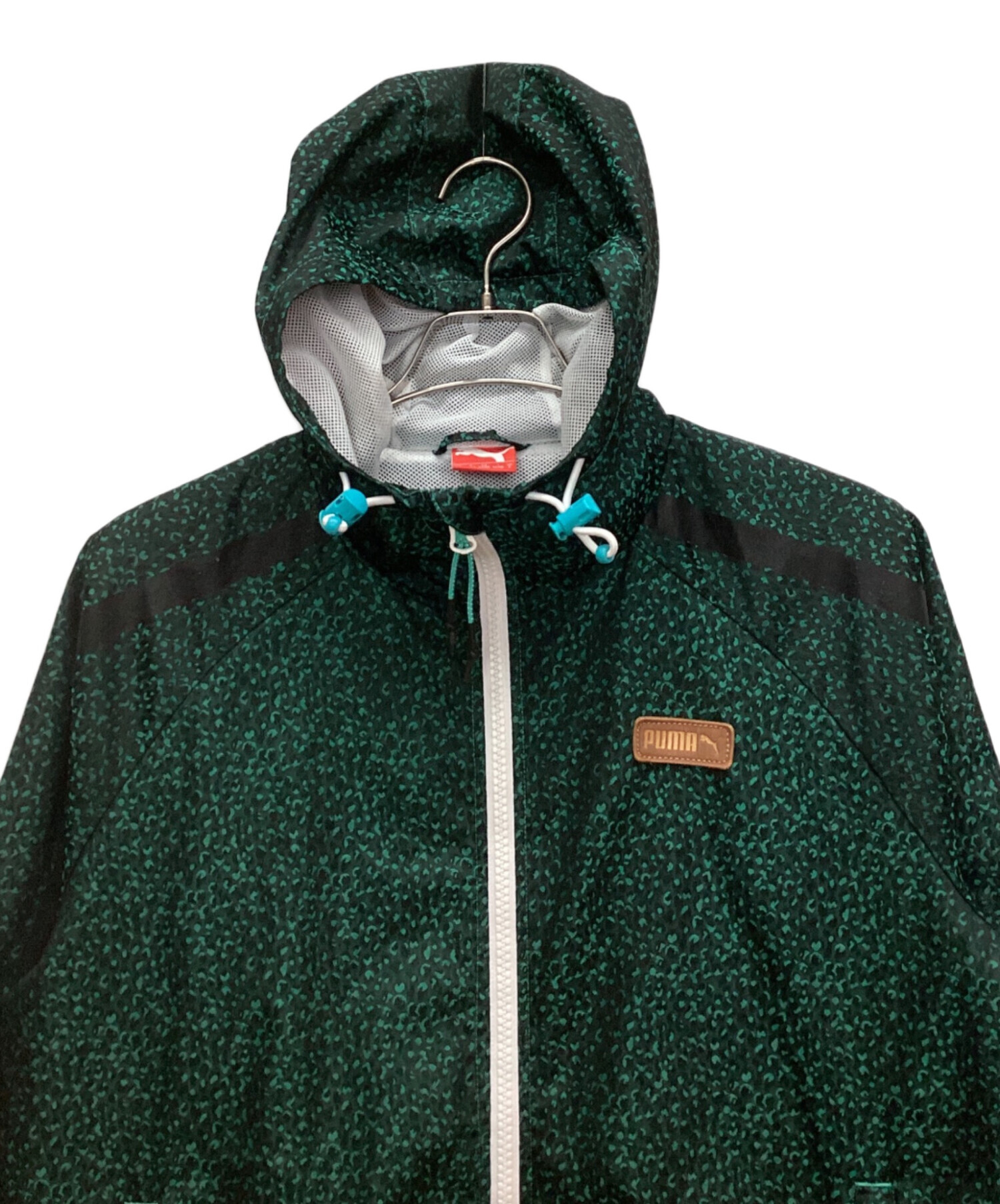 中古・古着通販】PUMA (プーマ) ウインドブレーカー グリーン サイズ