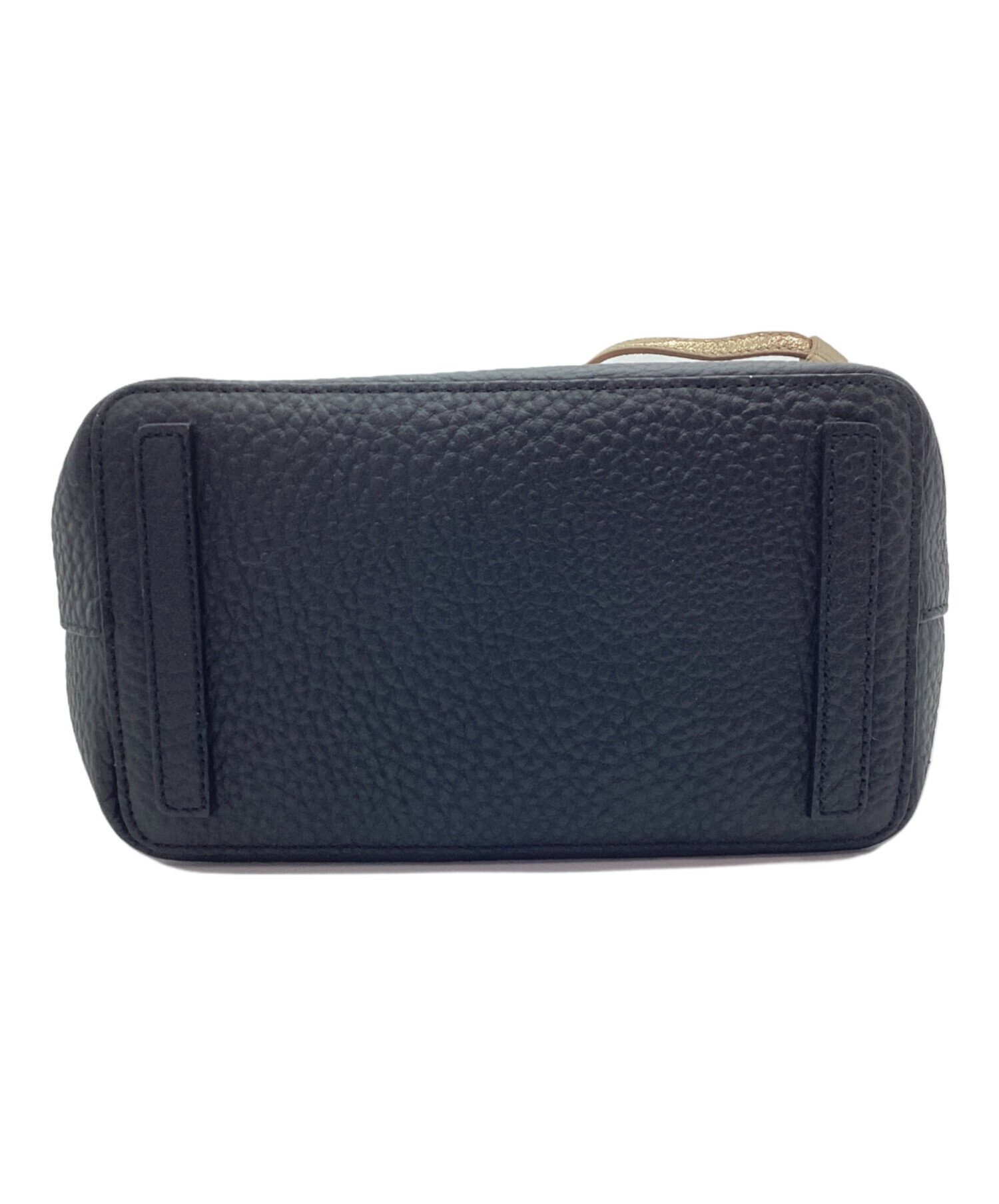 中古・古着通販】FURLA (フルラ) 巾着ショルダーバッグ ブラック 