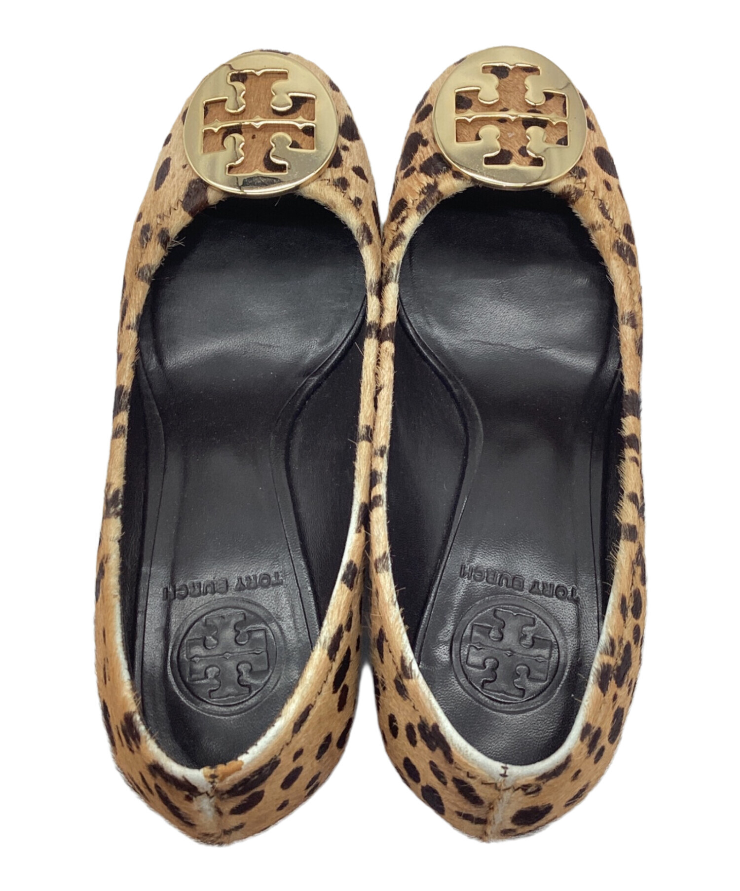中古・古着通販】TORY BURCH (トリーバーチ) パンプス ベージュ サイズ 