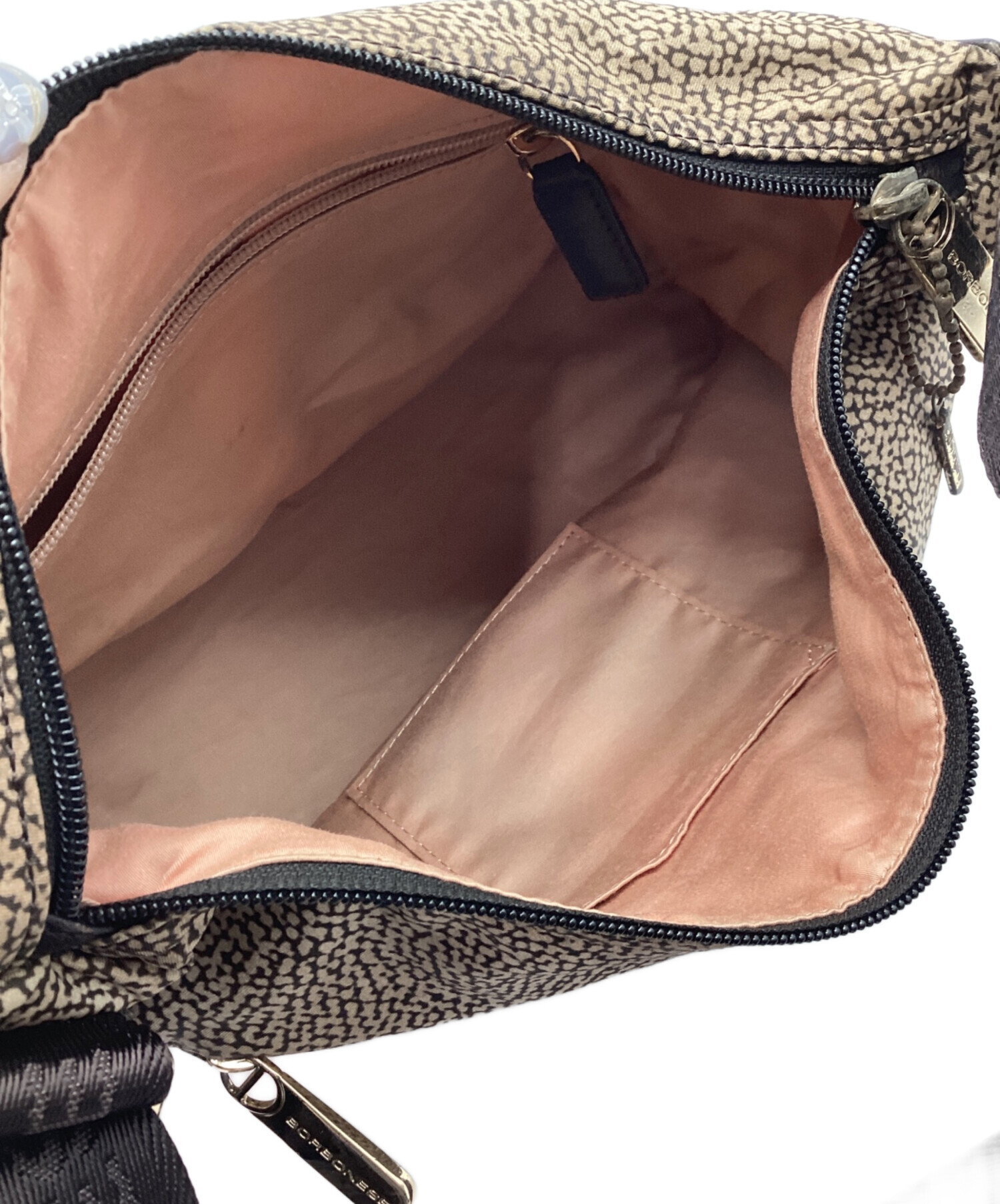 中古・古着通販】BORBONESE (ボルボネーゼ) ショルダーバッグ ブラウン