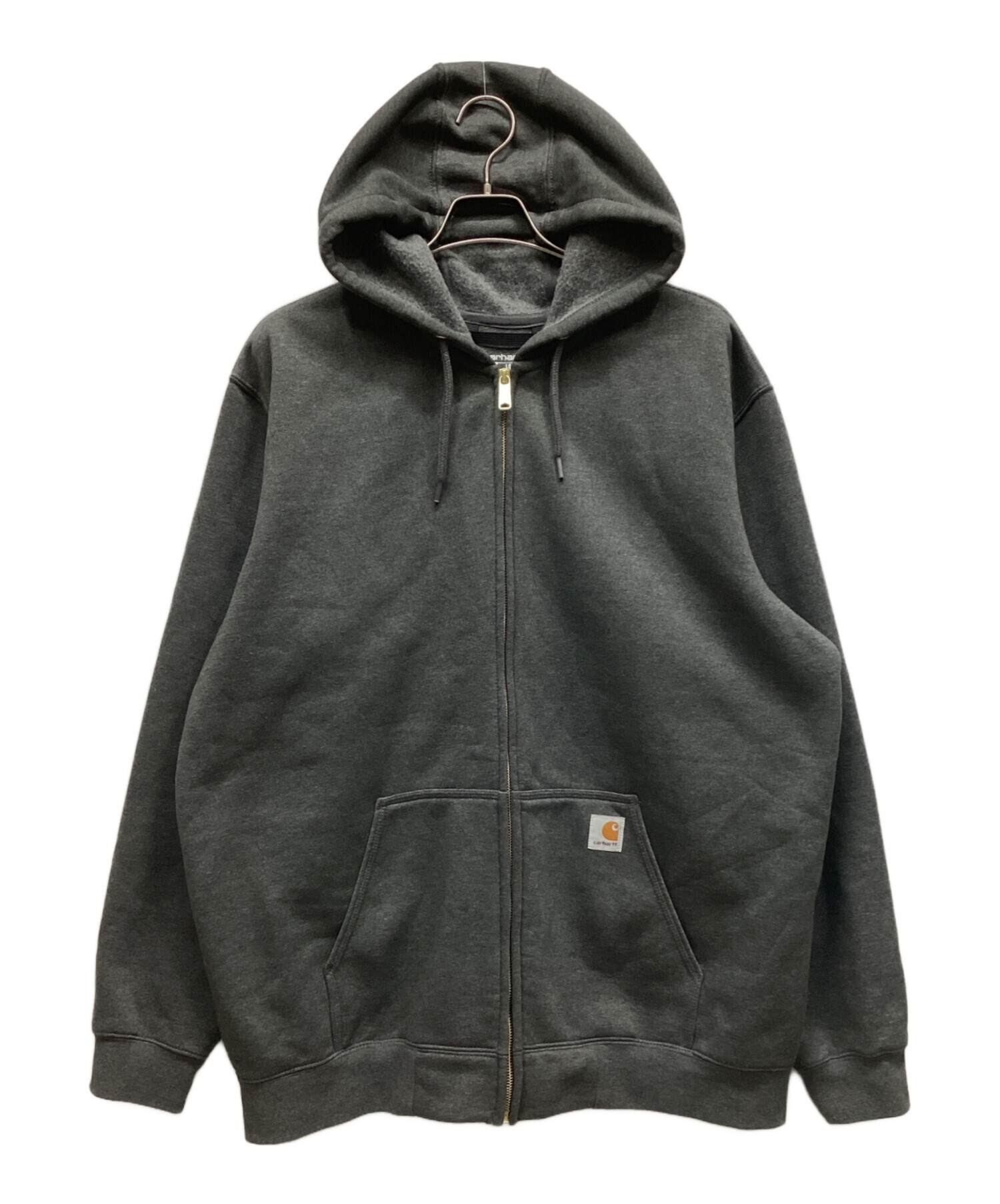 中古・古着通販】CarHartt (カーハート) ジップパーカー グレー サイズ