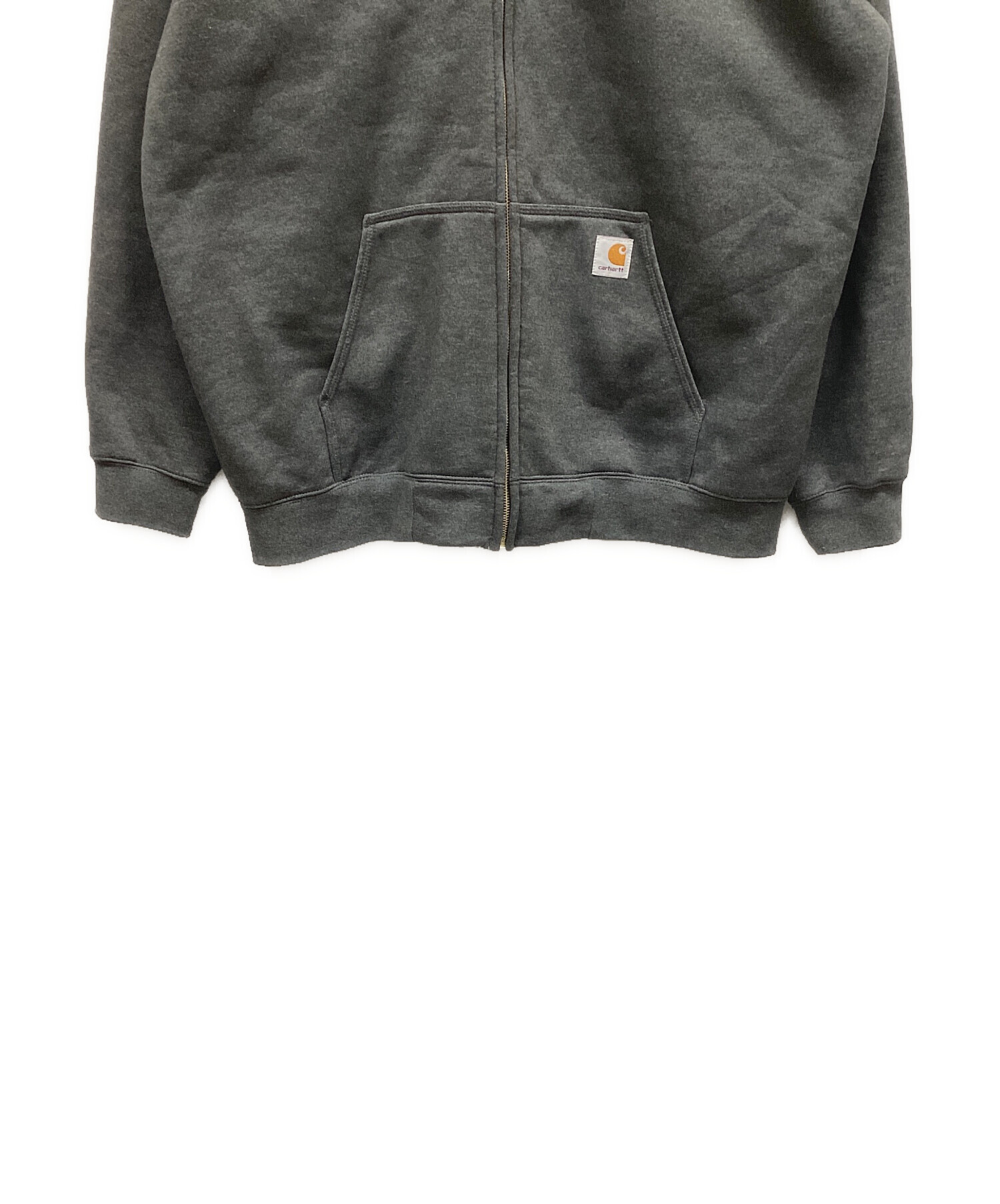中古・古着通販】CarHartt (カーハート) ジップパーカー グレー サイズ