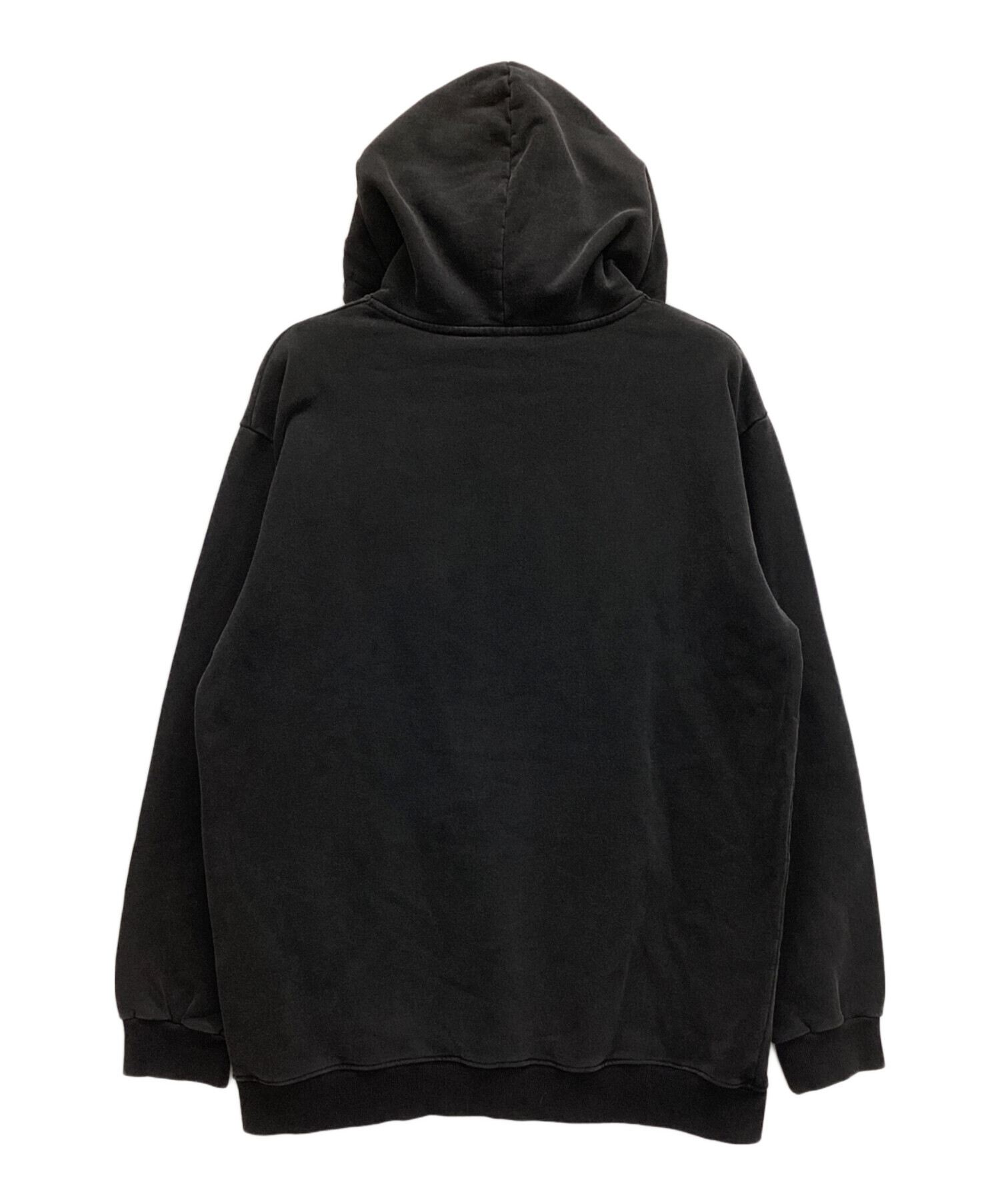 中古・古着通販】msldlu (-) パーカー ブラック サイズ:XL｜ブランド