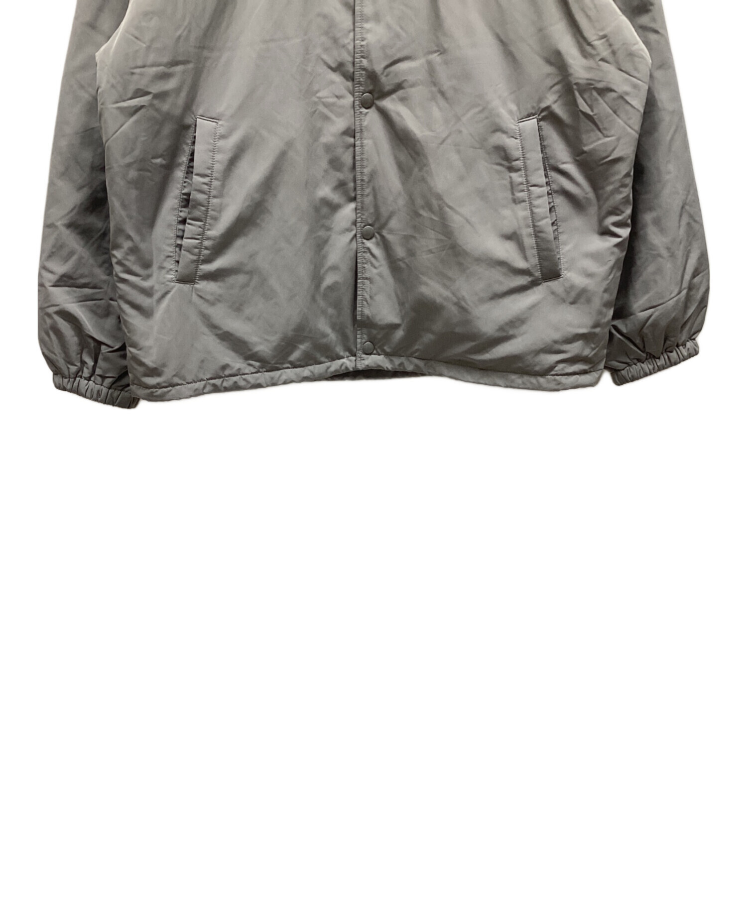 中古・古着通販】CITEN (シテン) パデットコーチジャケット グレー 