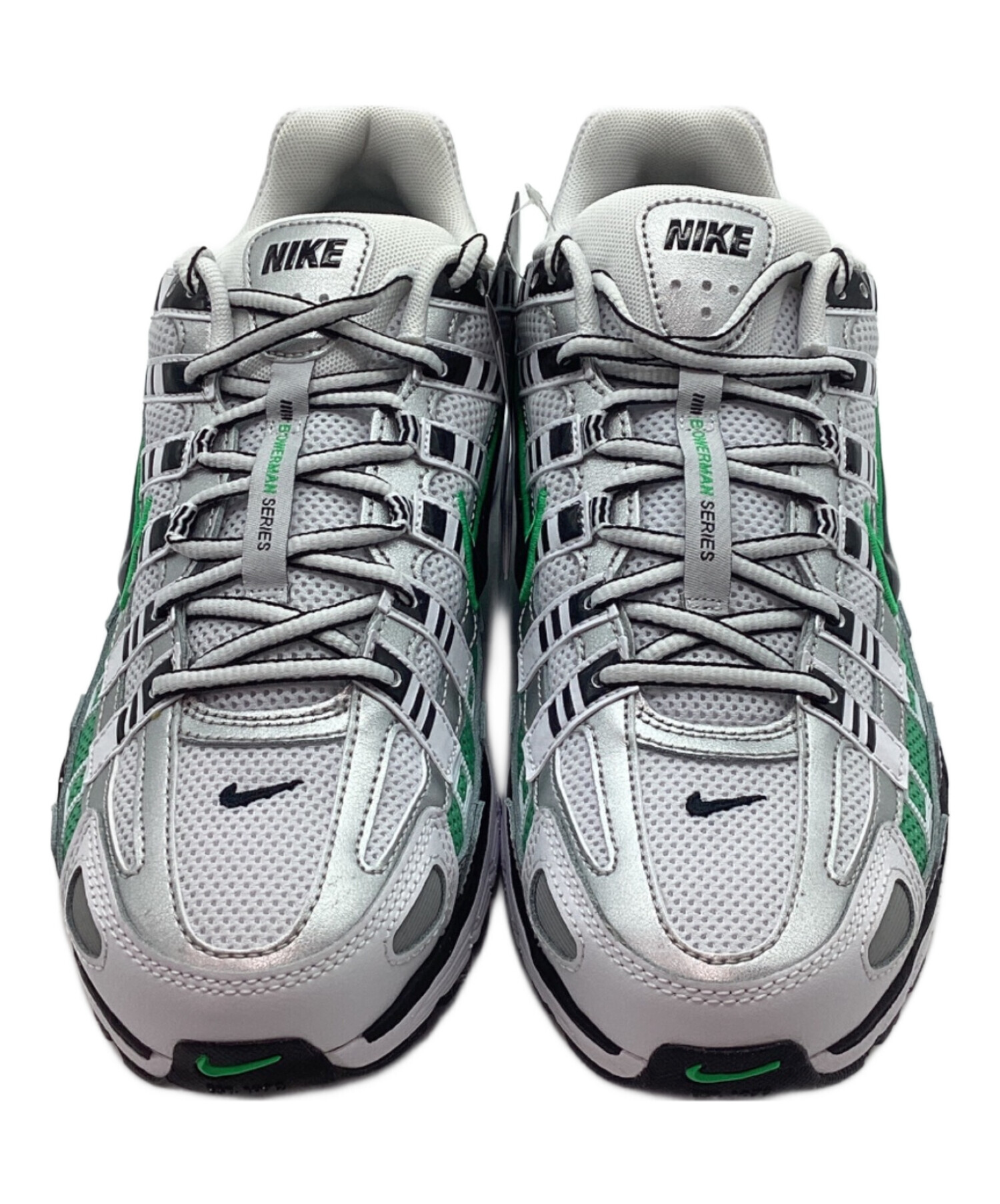 中古・古着通販】NIKE (ナイキ) スニーカー ホワイト×グリーン サイズ 
