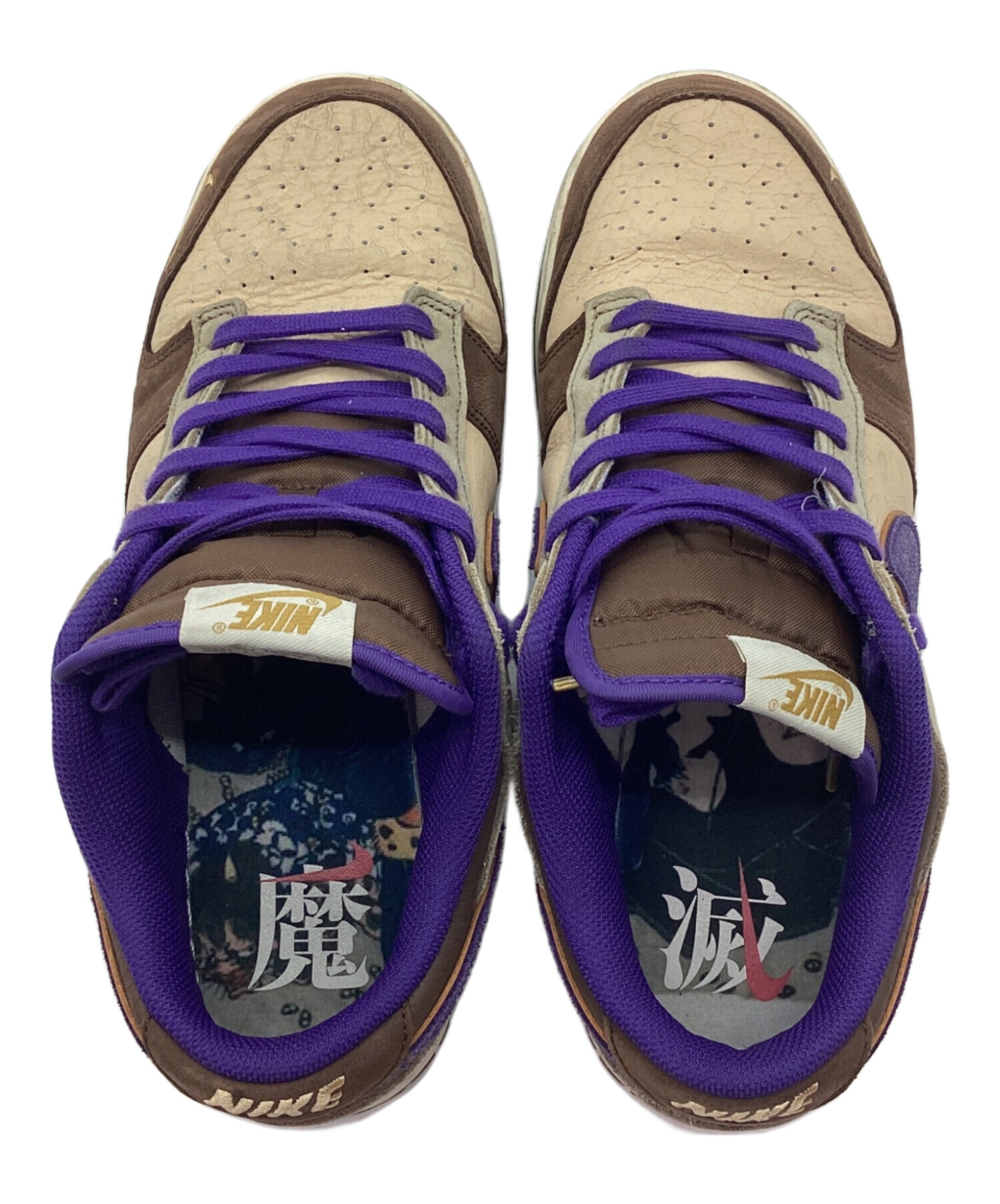 中古・古着通販】NIKE (ナイキ) ローカットスニーカー ベージュ 