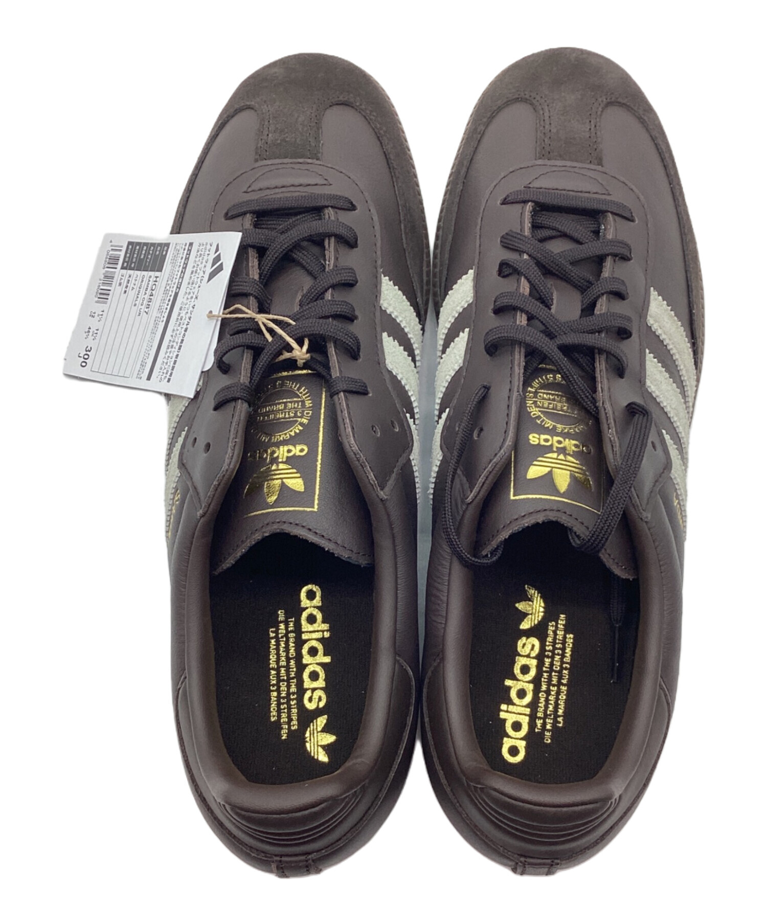 中古・古着通販】adidas (アディダス) スニーカー ブラウン サイズ:30 