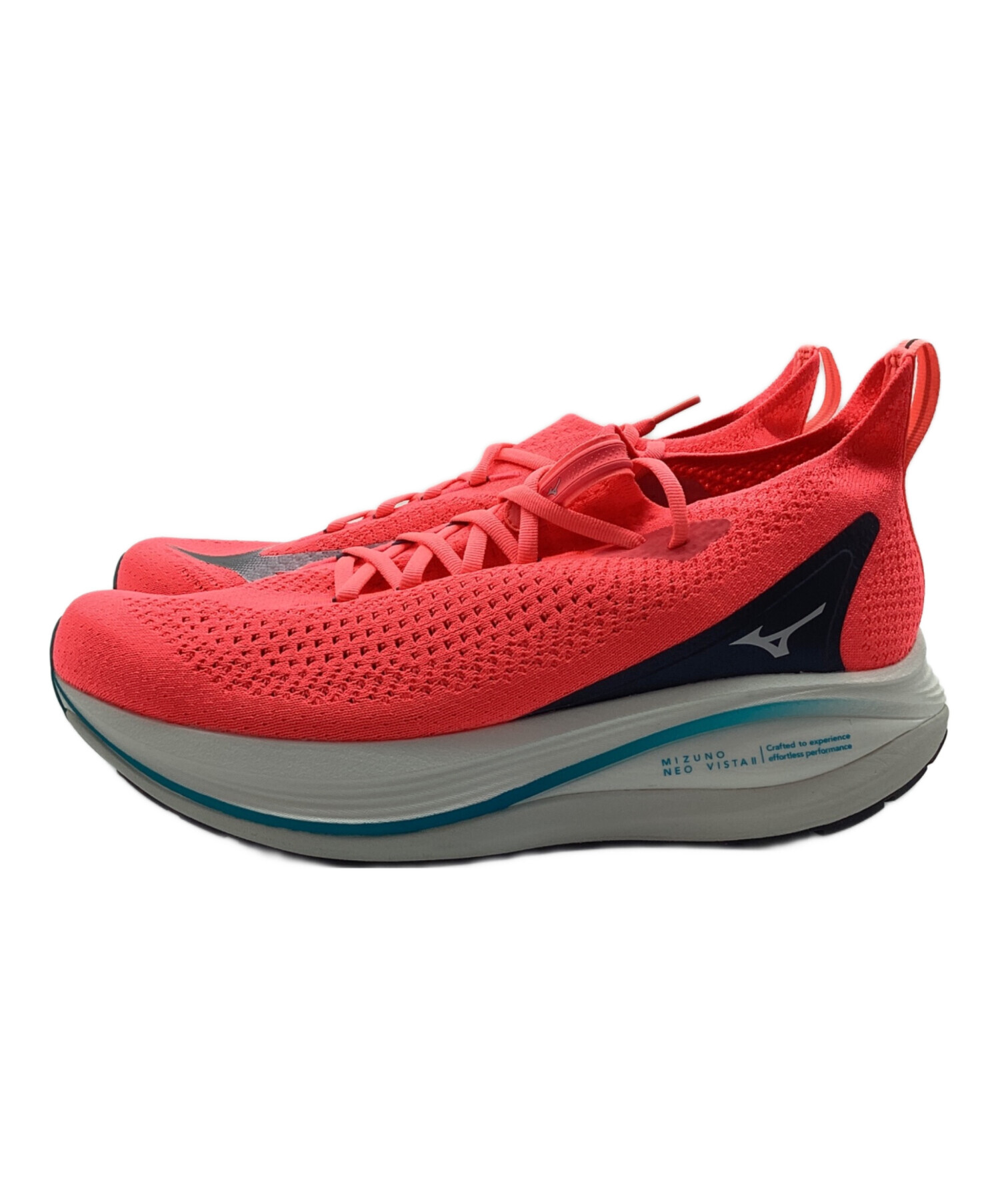 中古・古着通販】MIZUNO (ミズノ) ランニングシューズ オレンジ サイズ