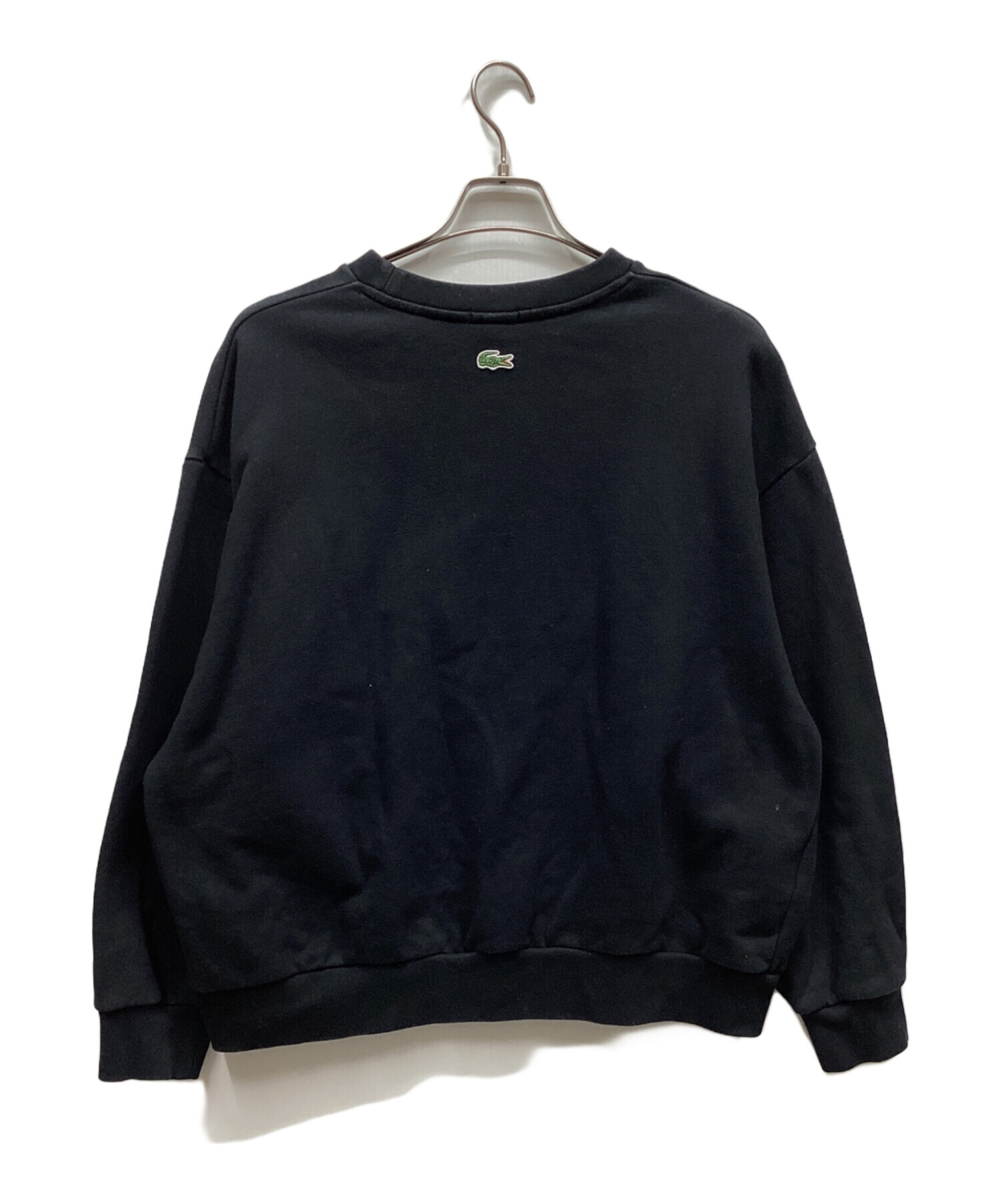 中古・古着通販】LACOSTE (ラコステ) スウェット ブラック サイズ:M 
