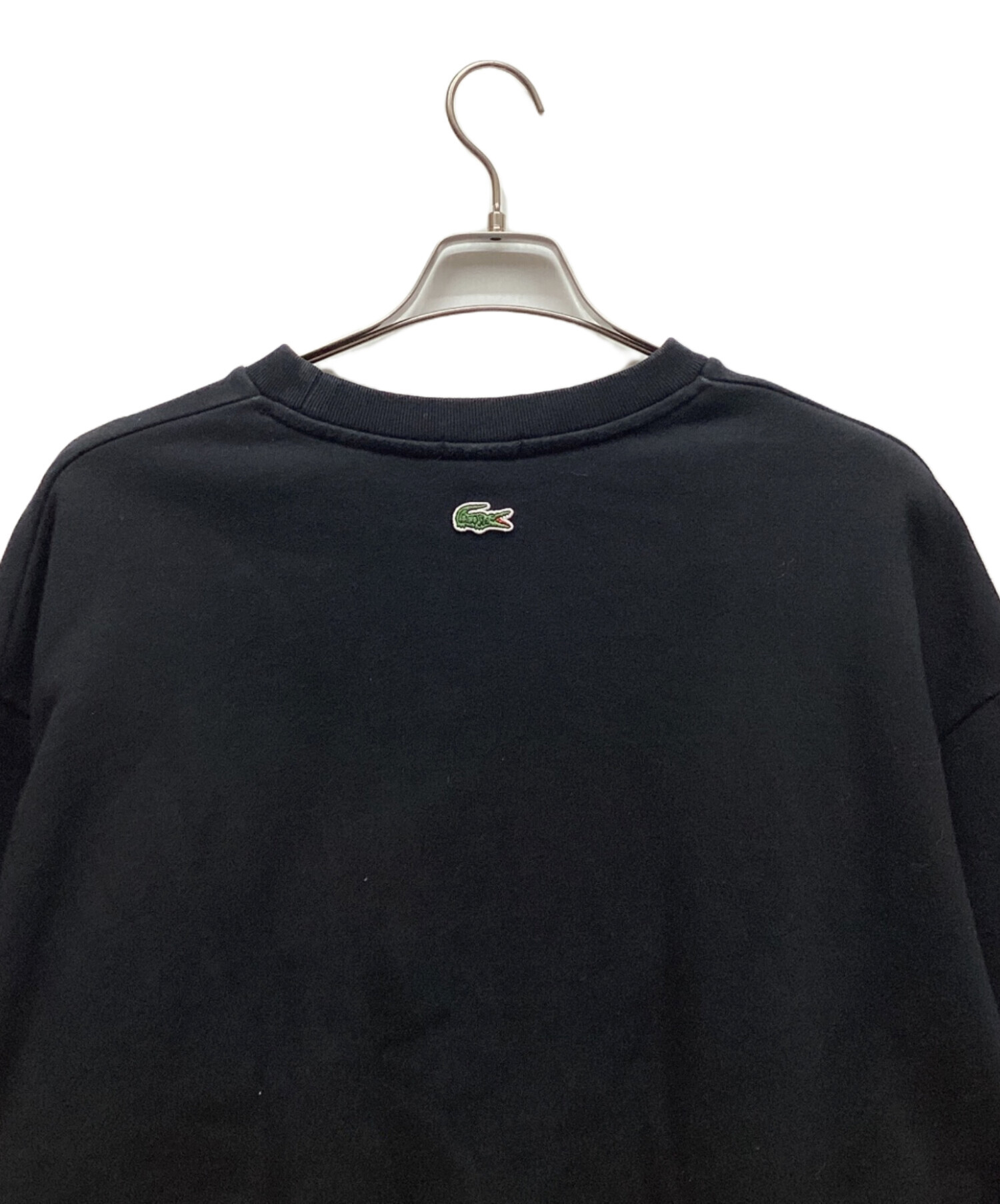 中古・古着通販】LACOSTE (ラコステ) スウェット ブラック サイズ:M 
