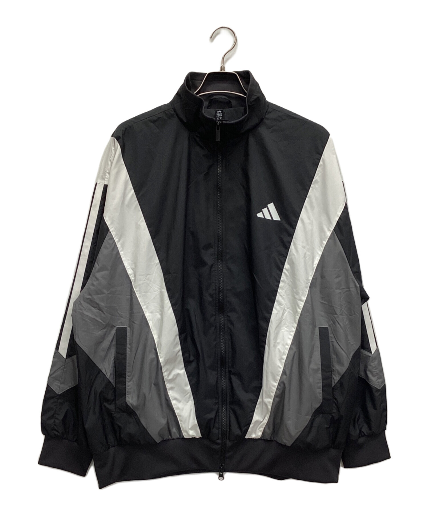 中古・古着通販】adidas (アディダス) ジャケット ブラック サイズ:2XL