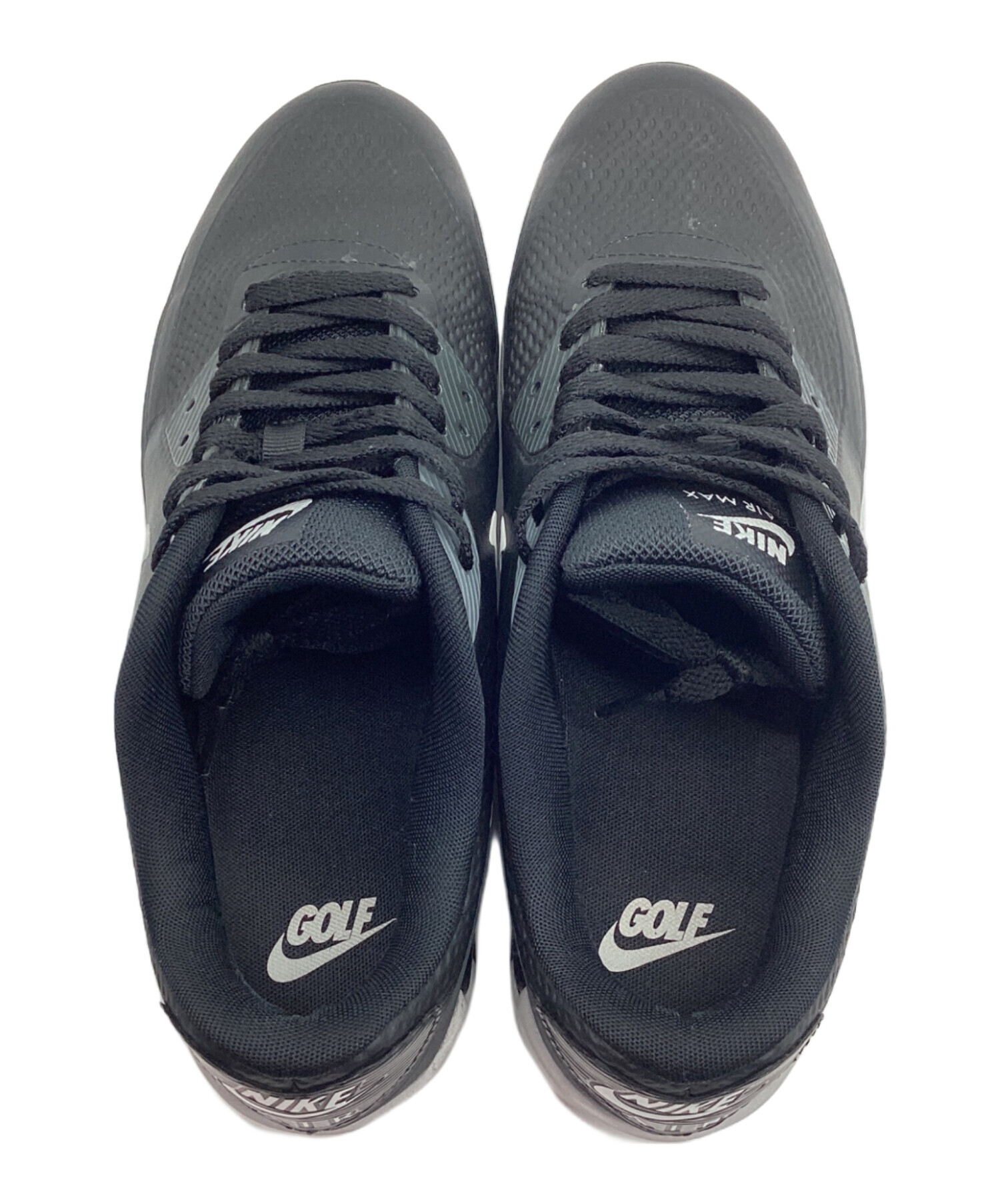 ☆NIKE☆ゴルフシューズ☆メンズ☆中古☆送料込み☆サイズ27☆ 中古・古着通販】NIKE (ナイキ) ゴルフシューズ ブラック サイズ:27