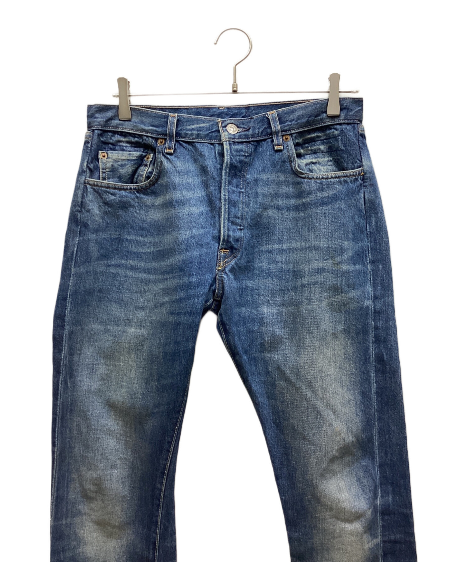 ヴィンテージ LEVI'S 100%ナチュラルインディゴ 30 中古・古着通販】LEVI'S (リーバイス) デニムパンツ インディゴ サイズ