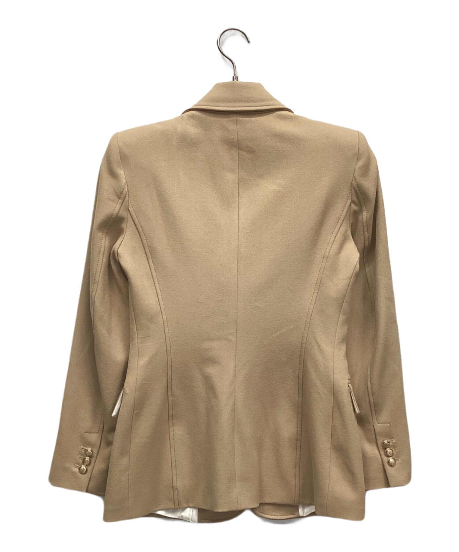 中古・古着通販】ZARA (ザラ) フェイクスエードジャケット ベージュ