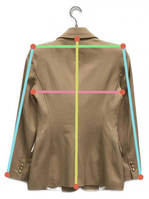 中古・古着通販】ZARA (ザラ) フェイクスエードジャケット ベージュ