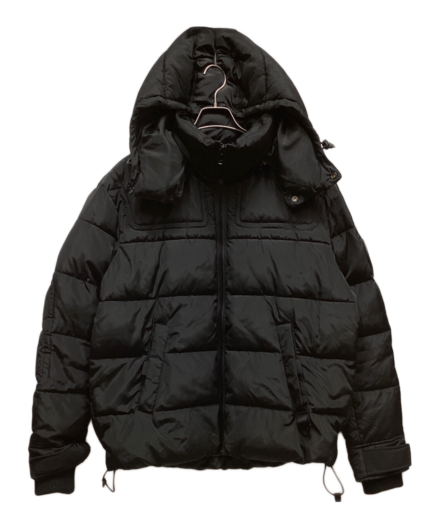 中古・古着通販】DIESEL (ディーゼル) 中綿ジャケット ブラック サイズ 